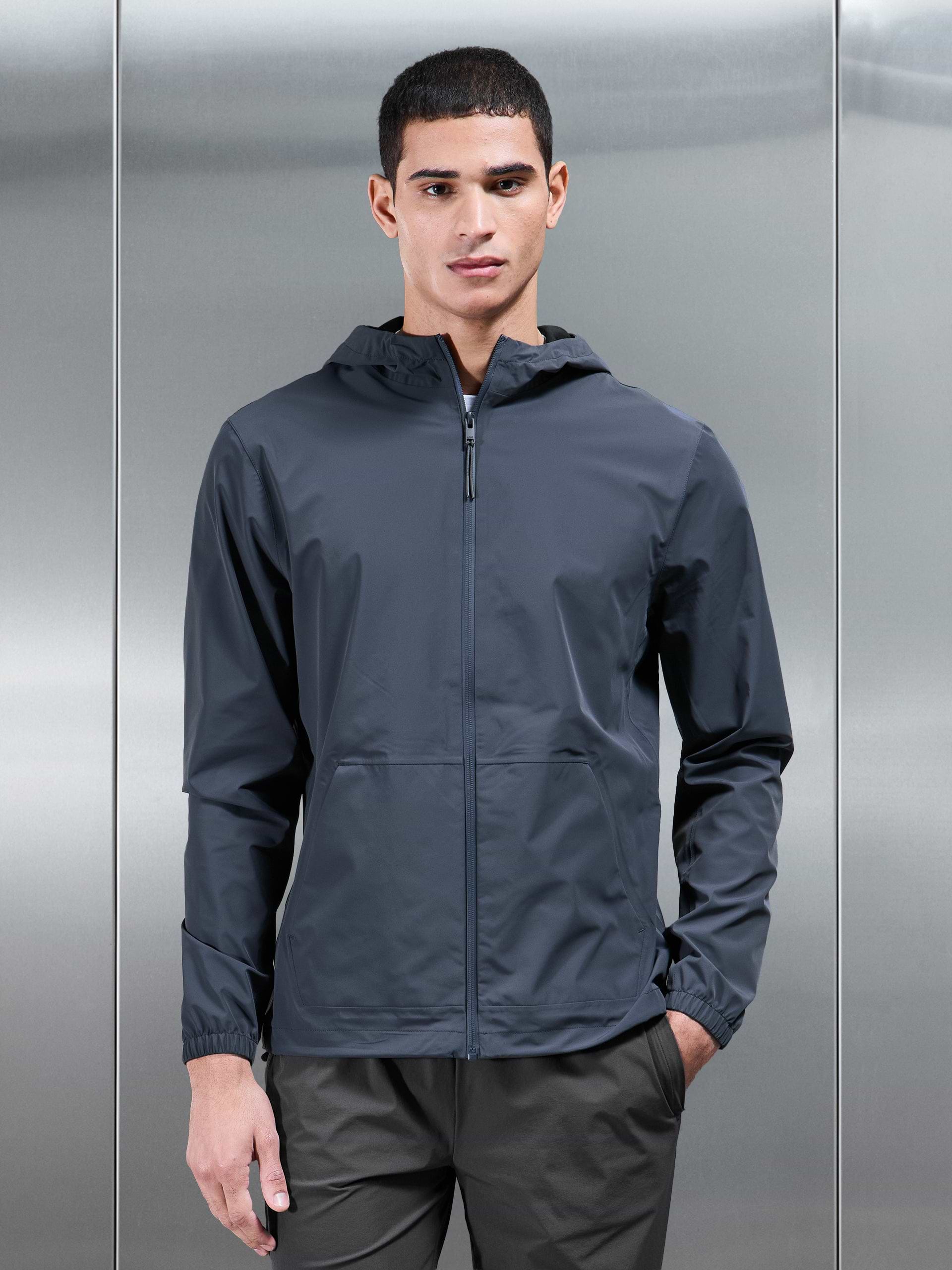 Element Waterproof Windbreaker in Slate Blue