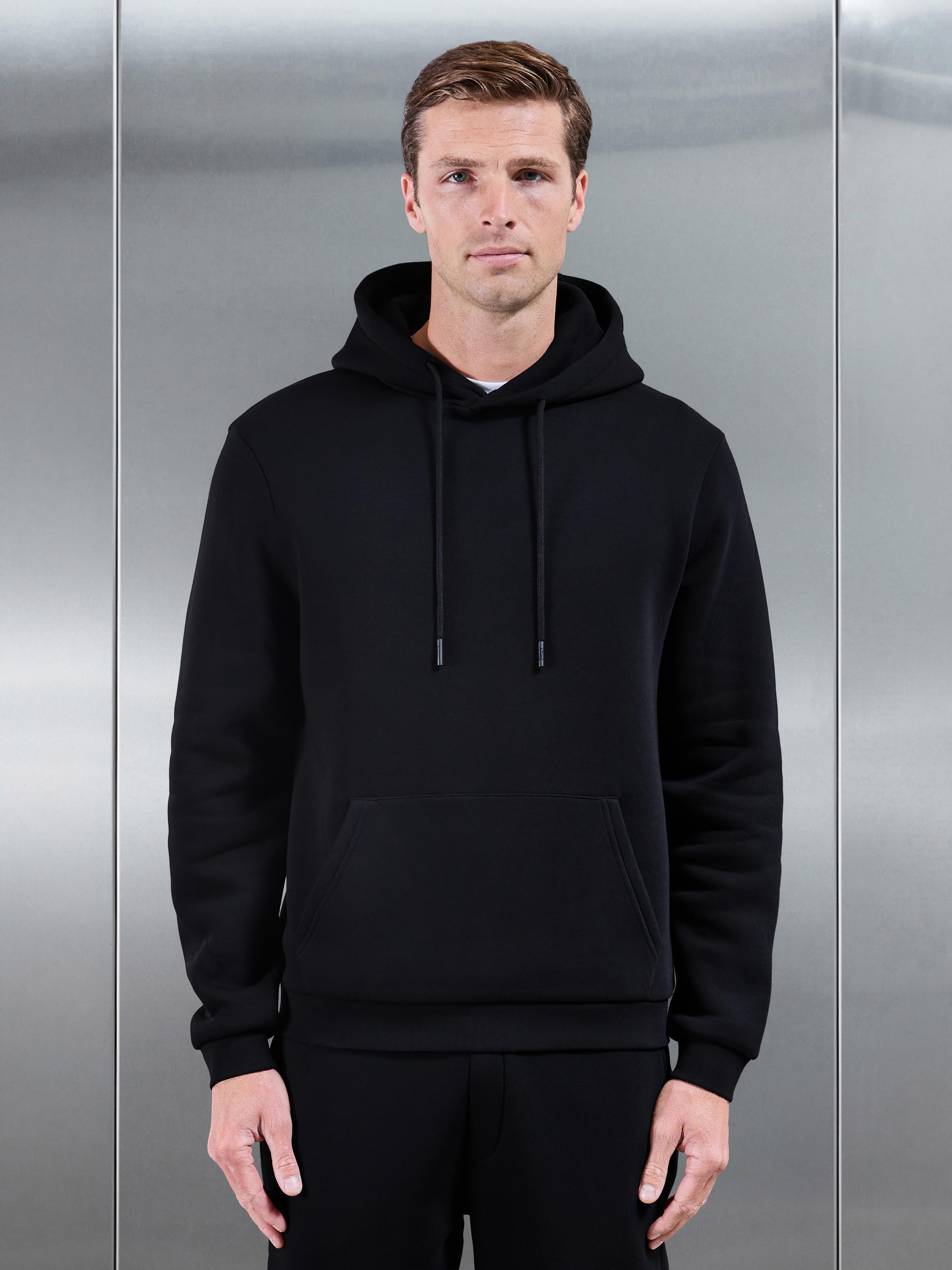 Essential Hoodie in Black