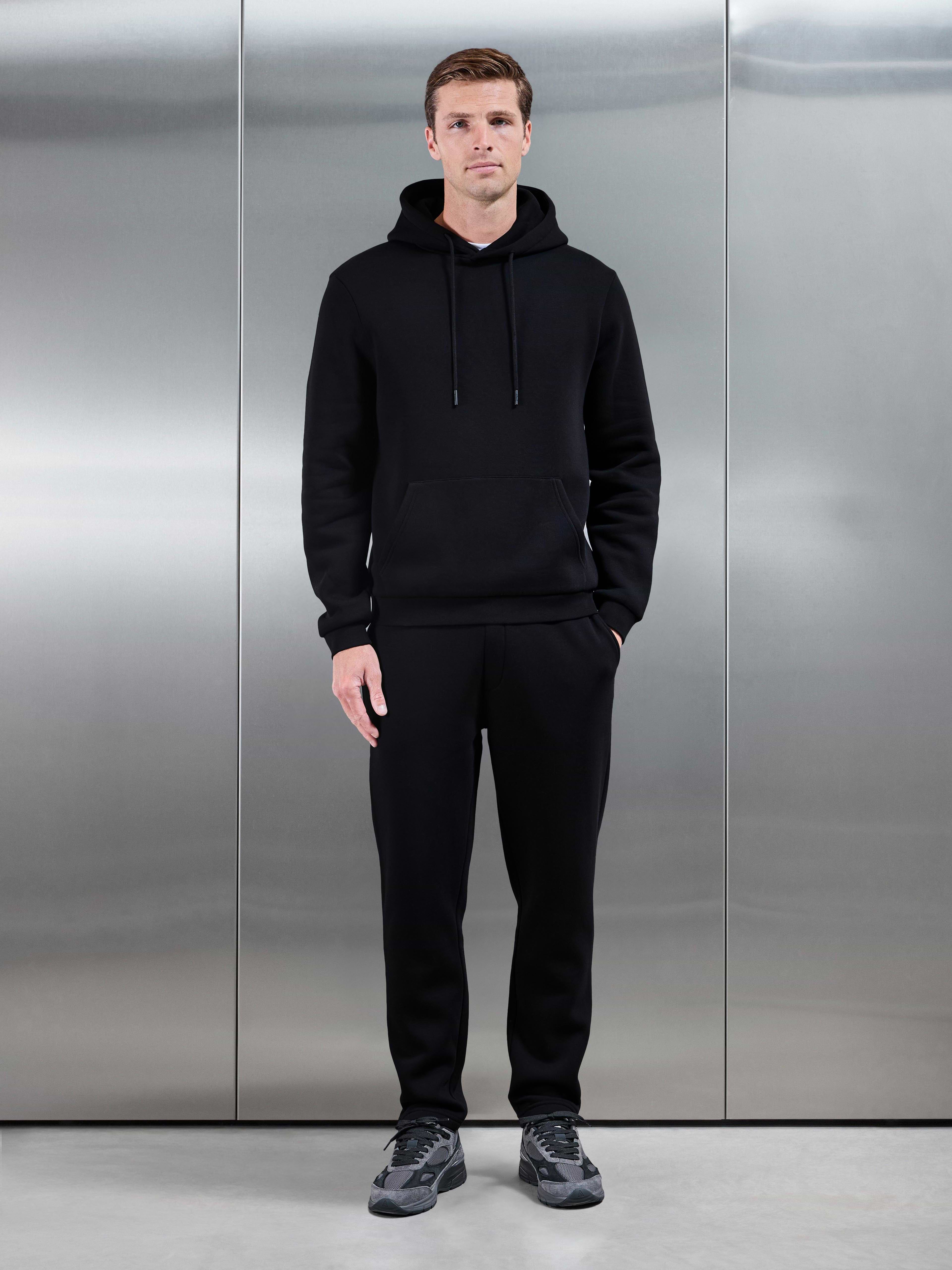 Essential Hoodie in Black