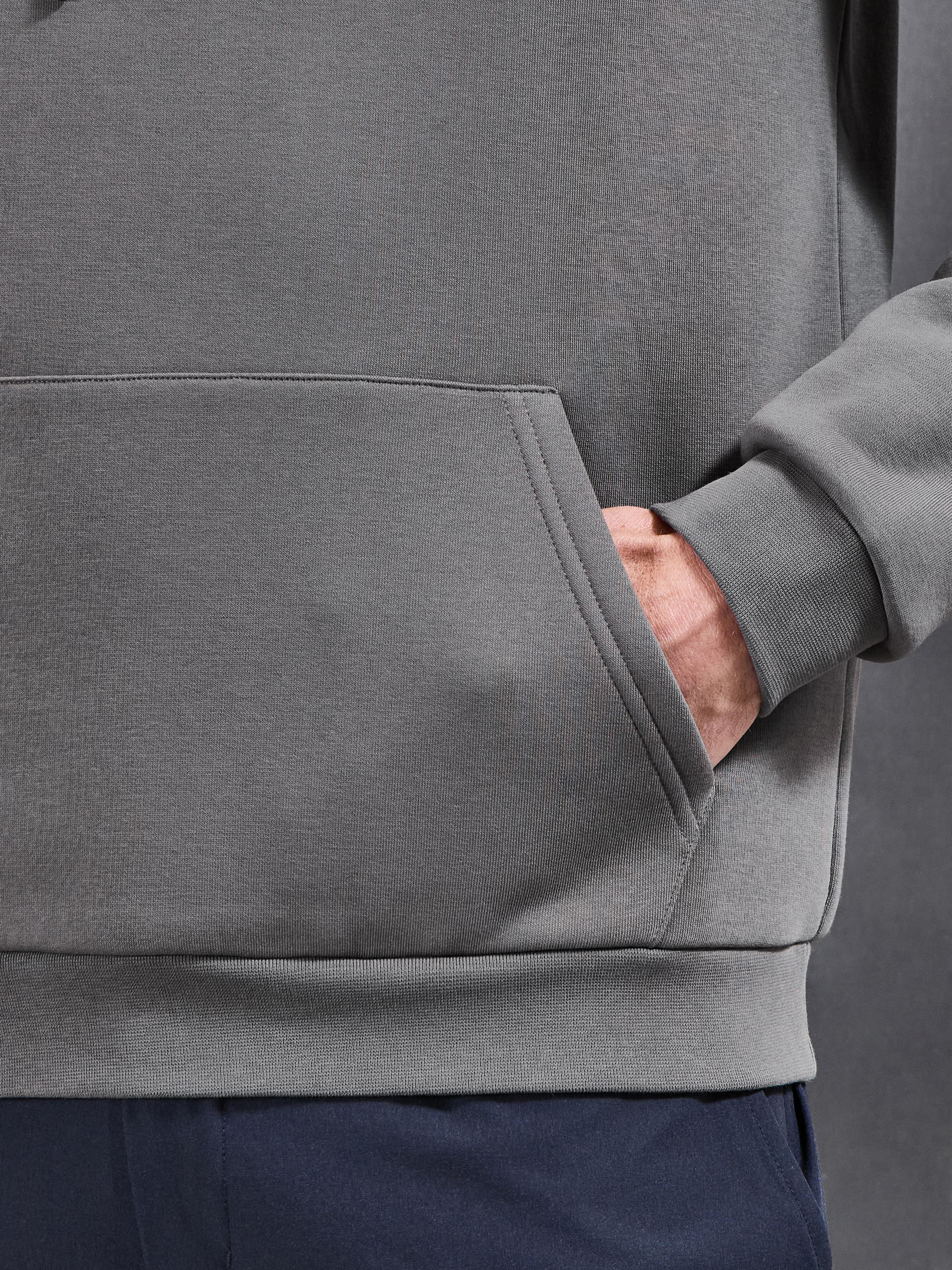 Essential Hoodie in Grey