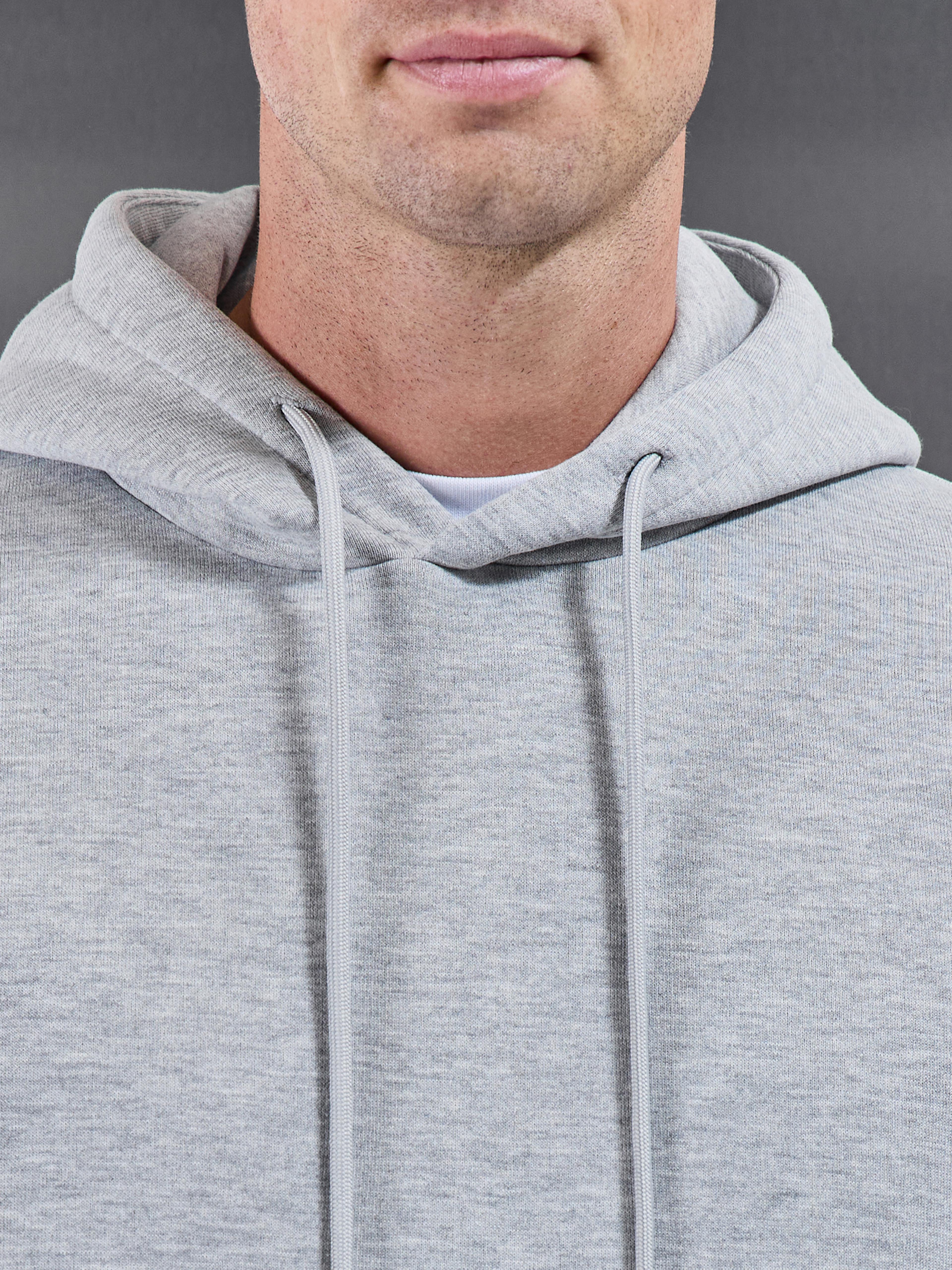 Essential Hoodie in Marl Grey