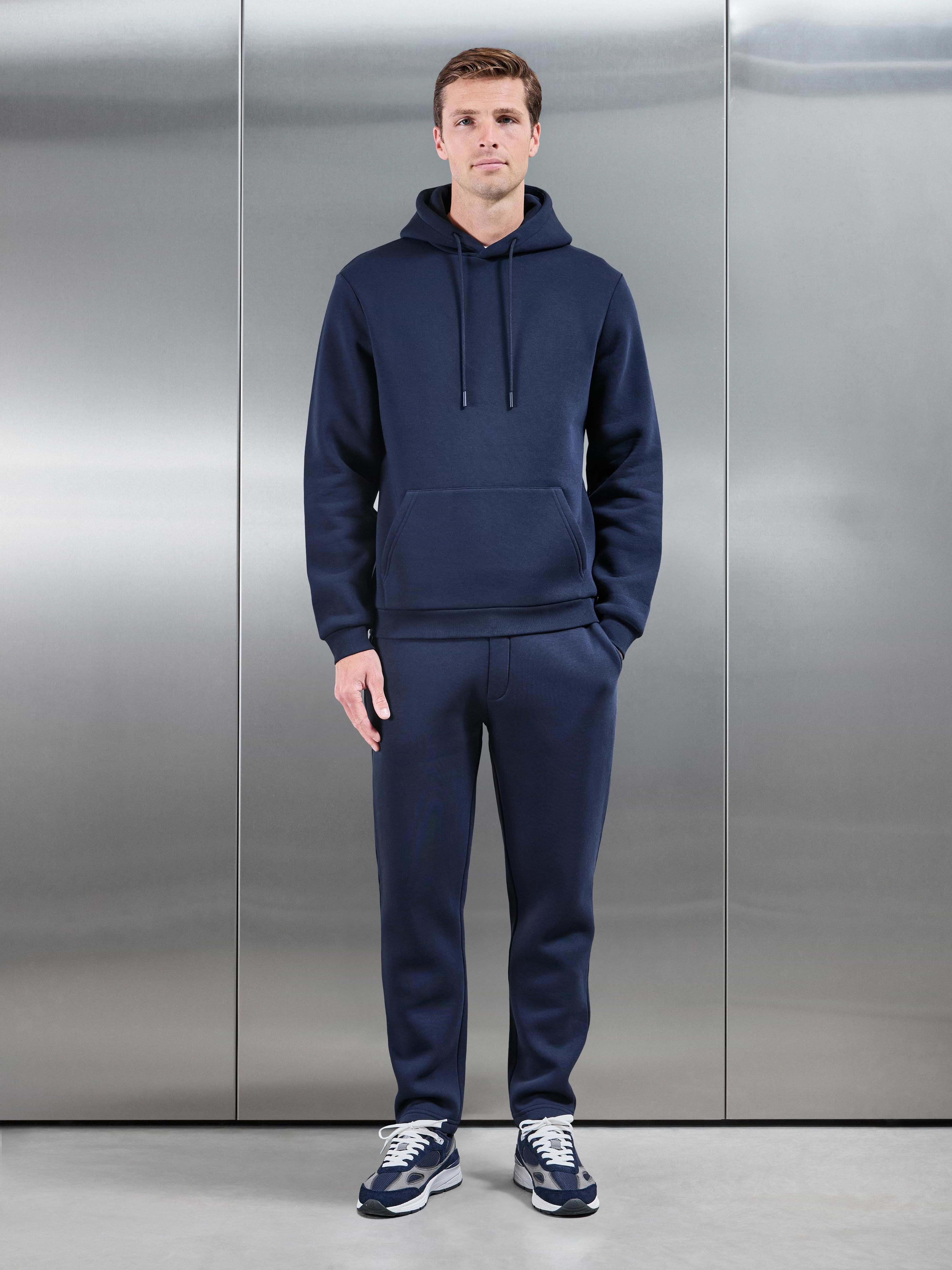 Essential Hoodie in Navy