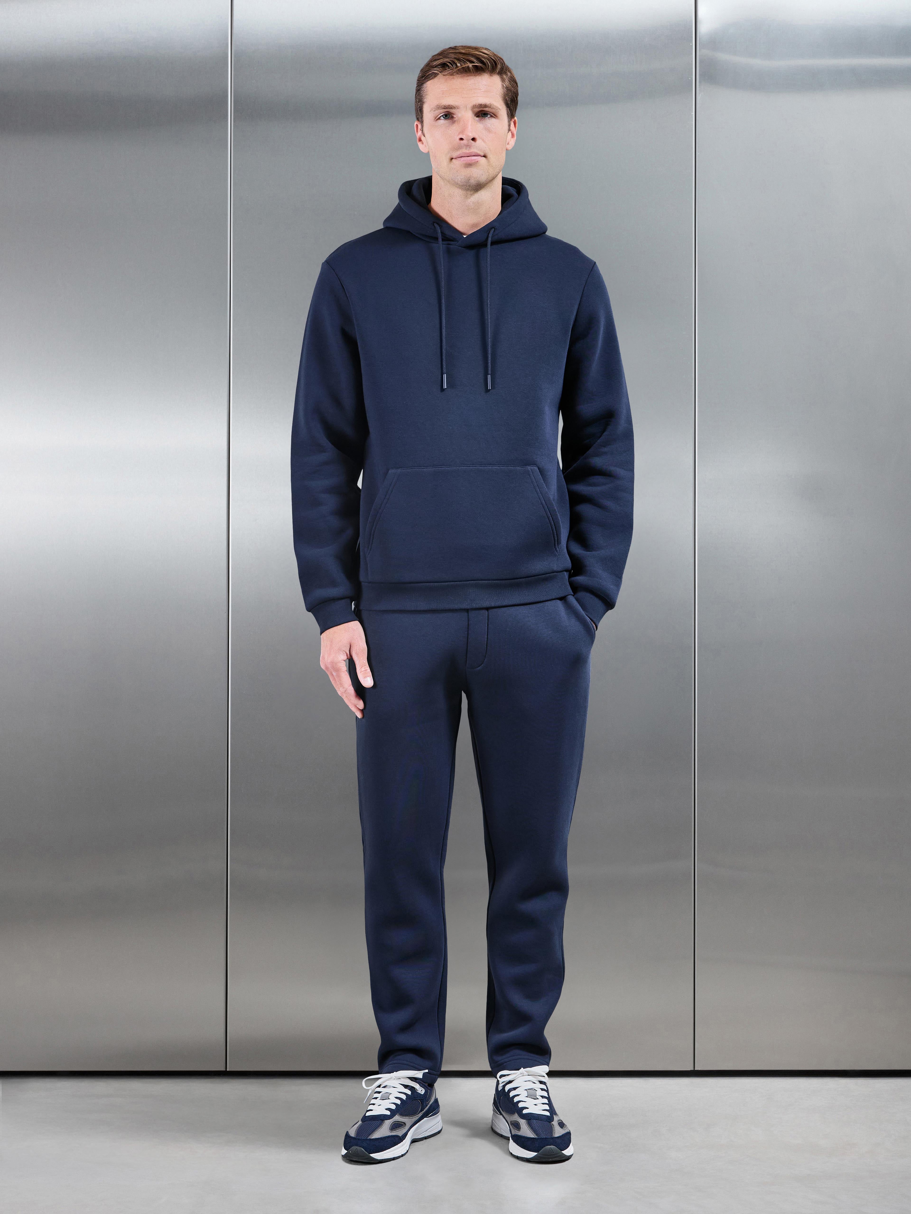 Essential Hoodie in Navy