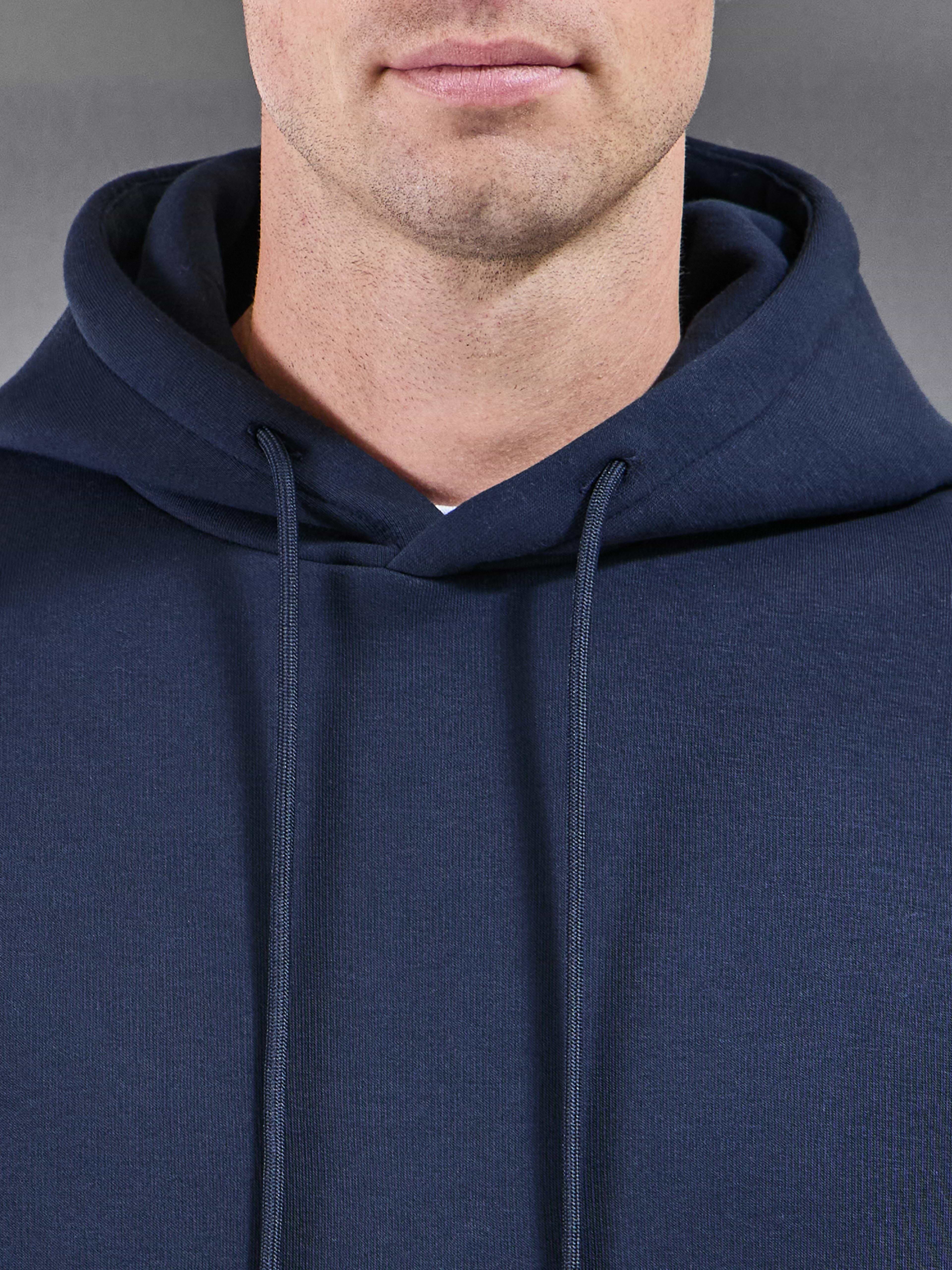 Essential Hoodie in Navy