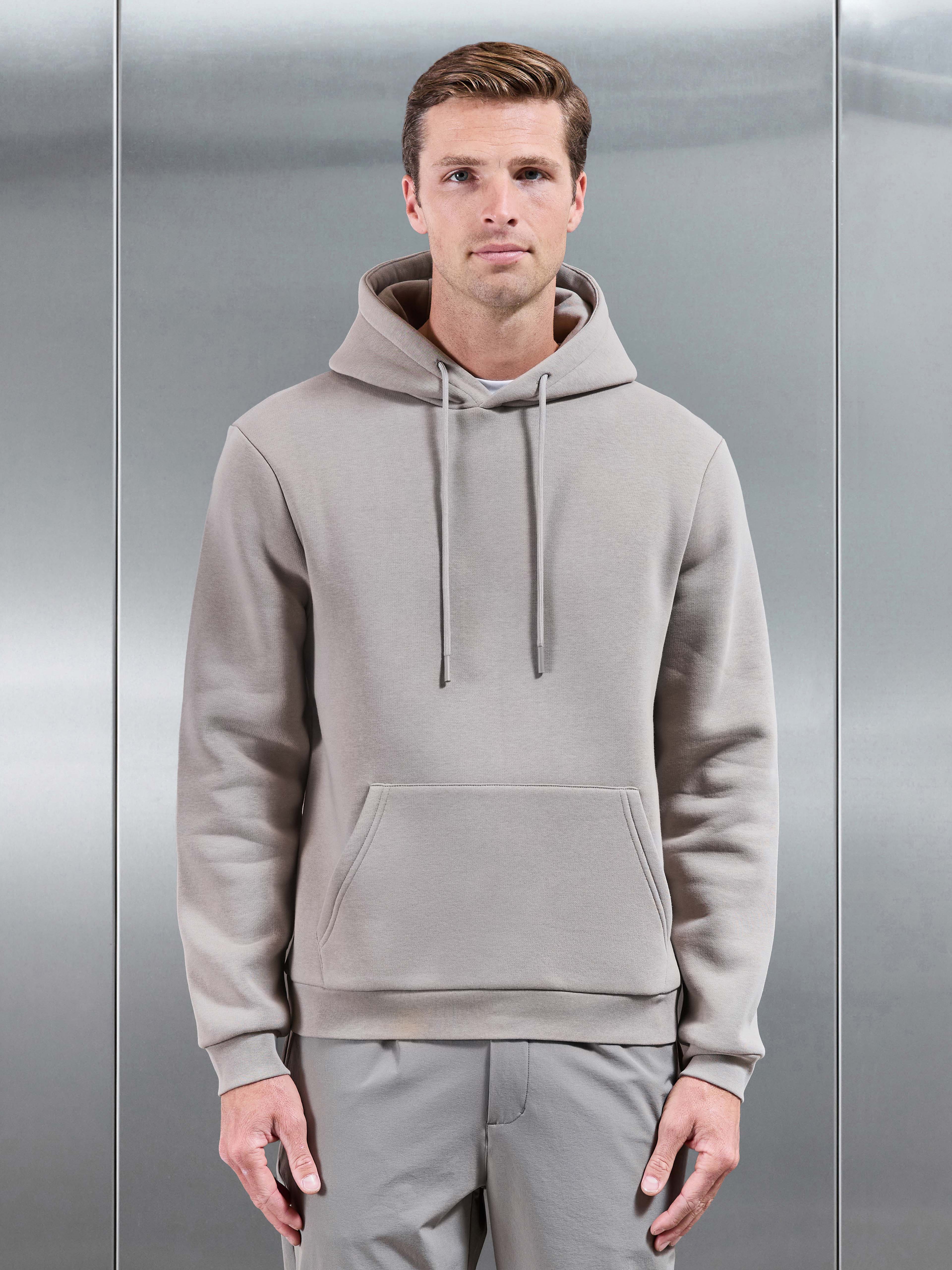 Essential Hoodie in Stone