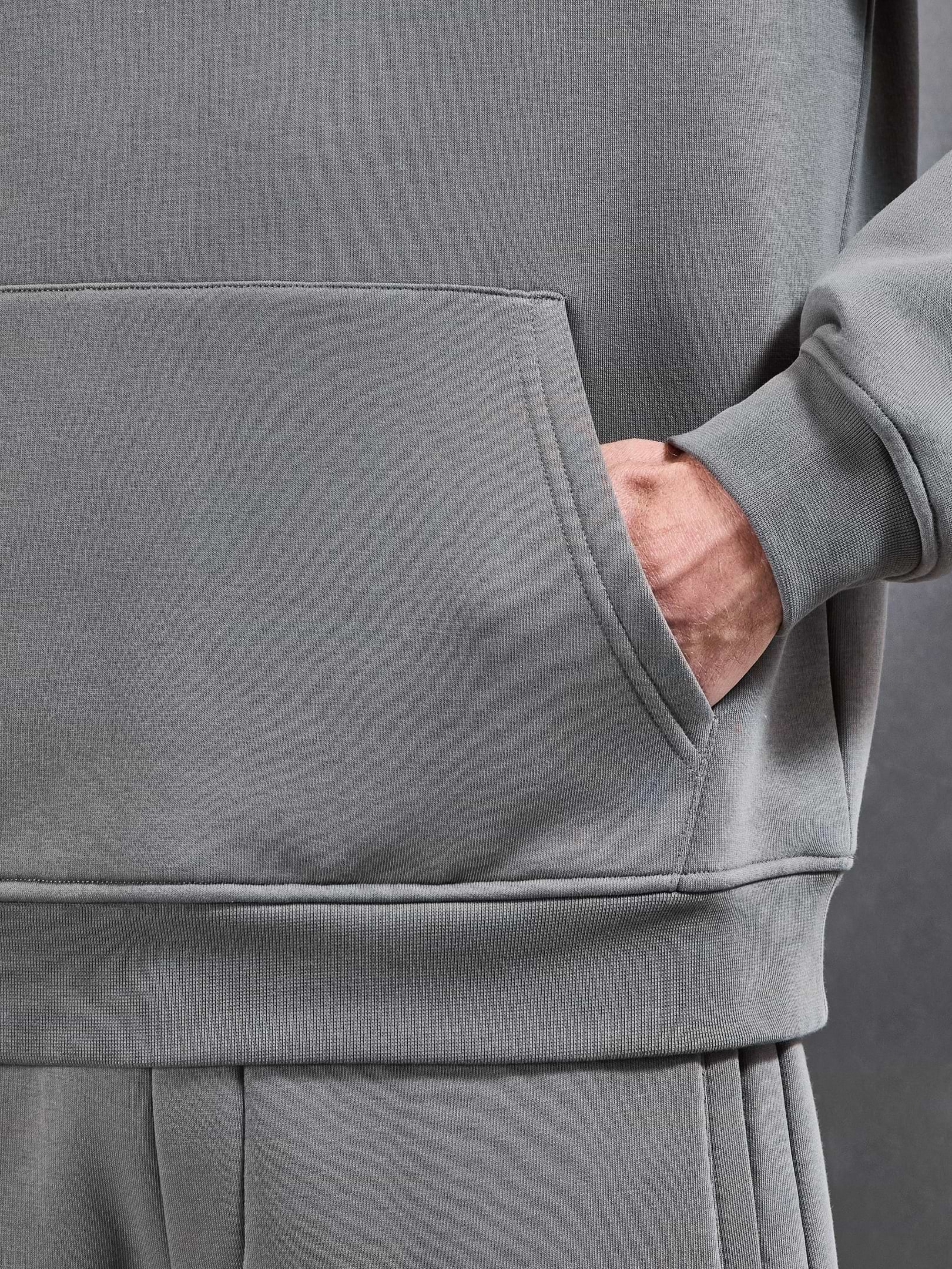 Essential Relaxed Hoodie in Grey