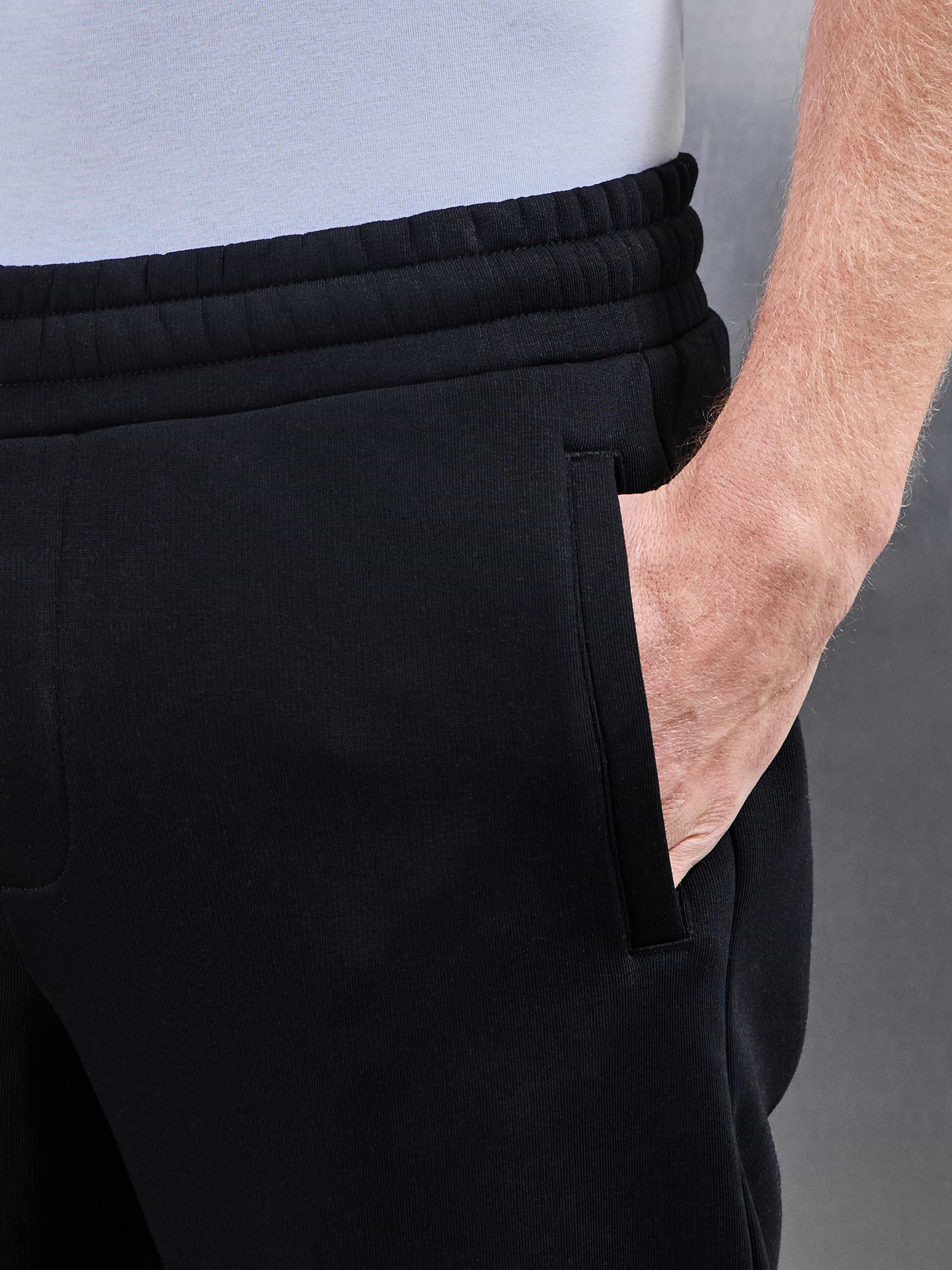 Essential Straight Leg Jogger in Black