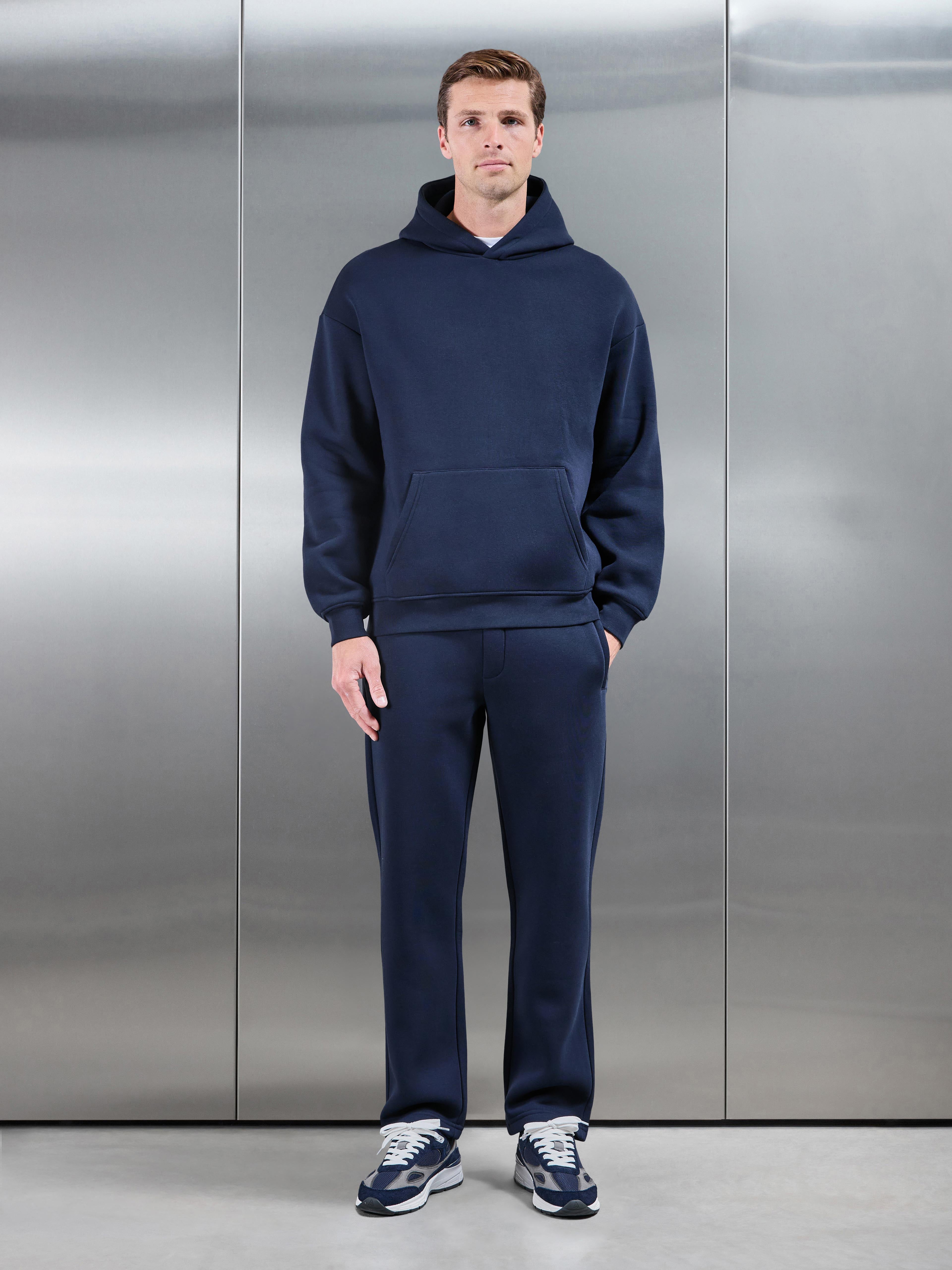 Essential Straight Leg Jogger in Navy