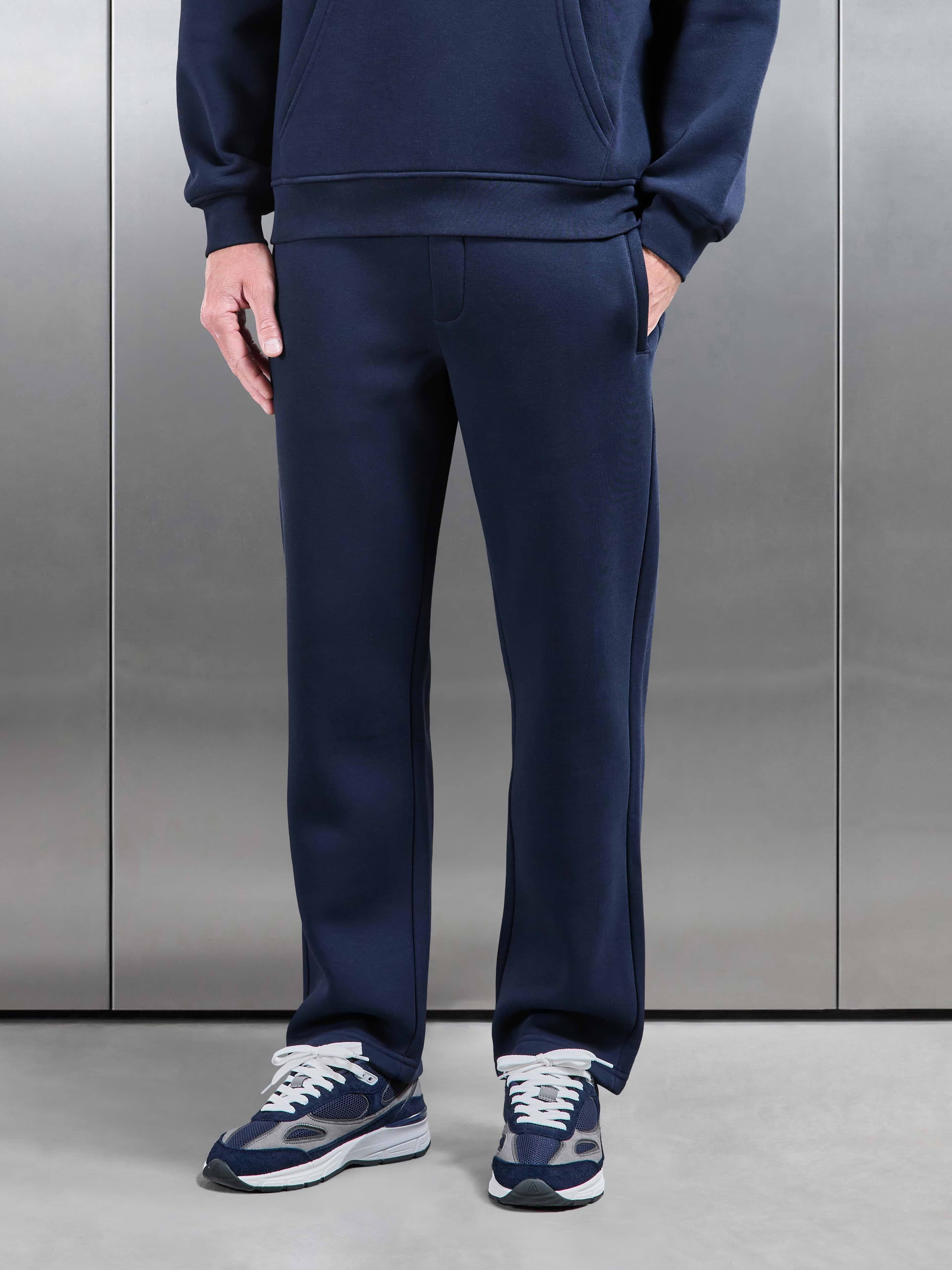 Essential Straight Leg Jogger in Navy