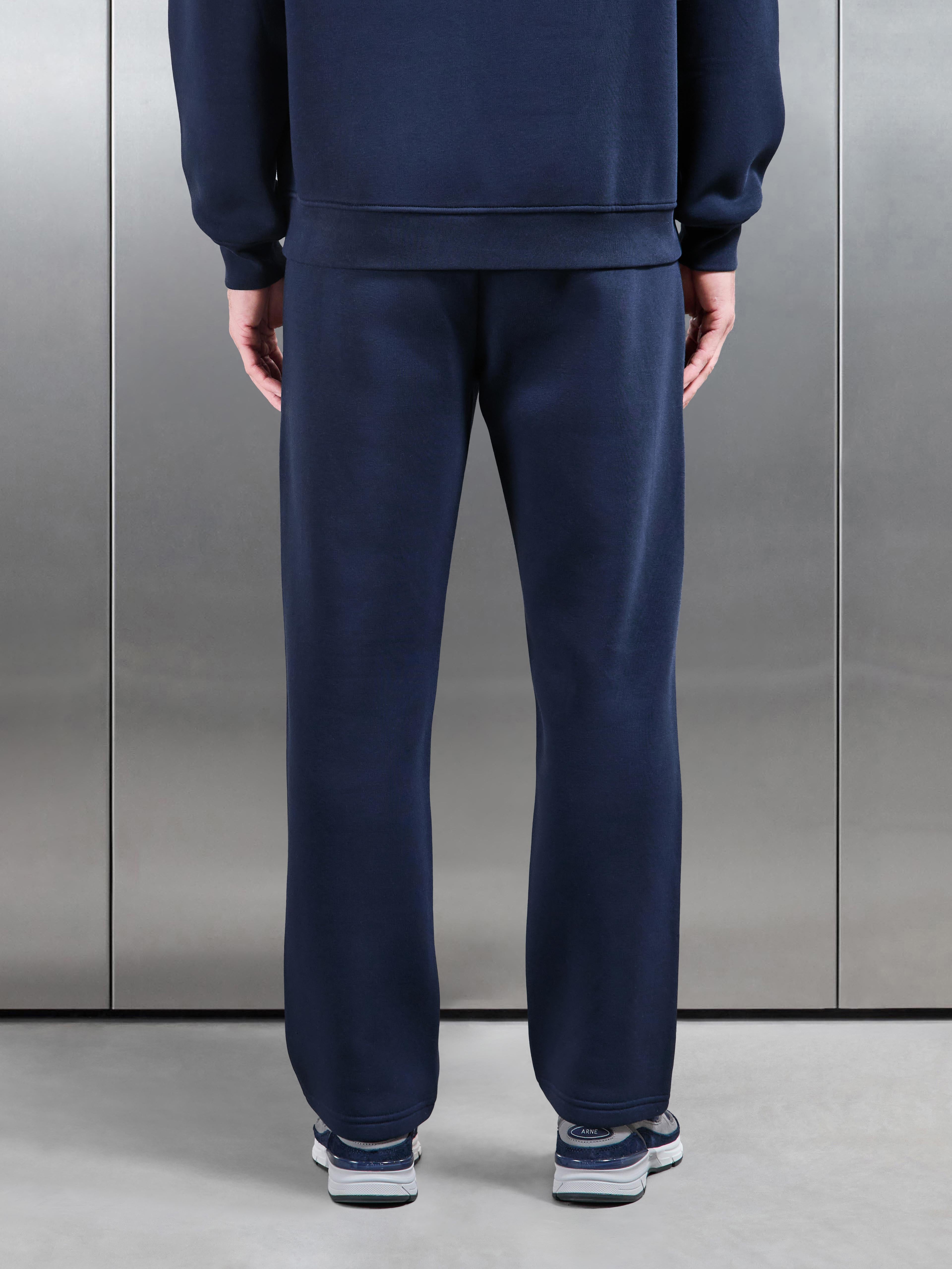 Essential Straight Leg Jogger in Navy