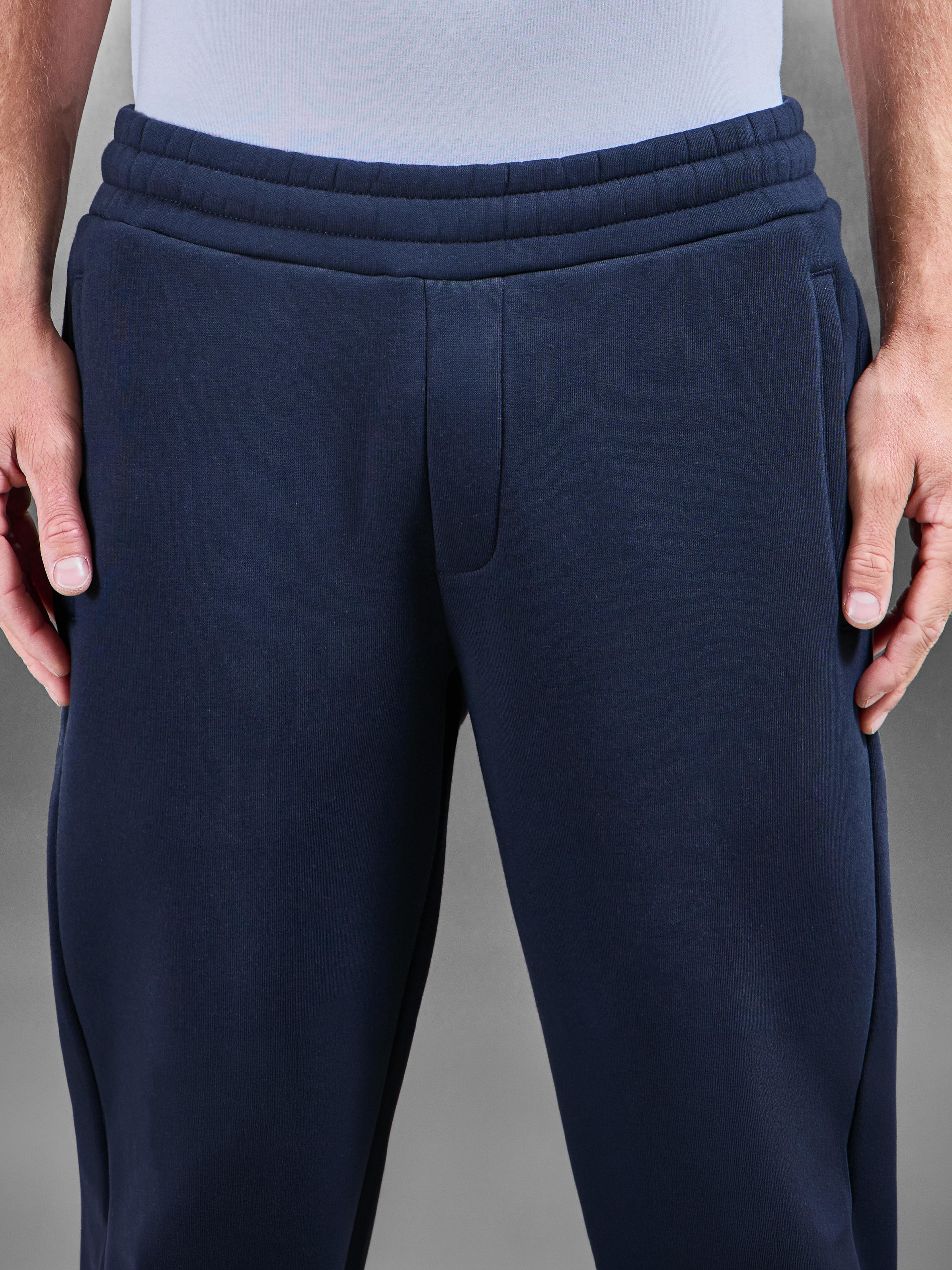 Essential Straight Leg Jogger in Navy