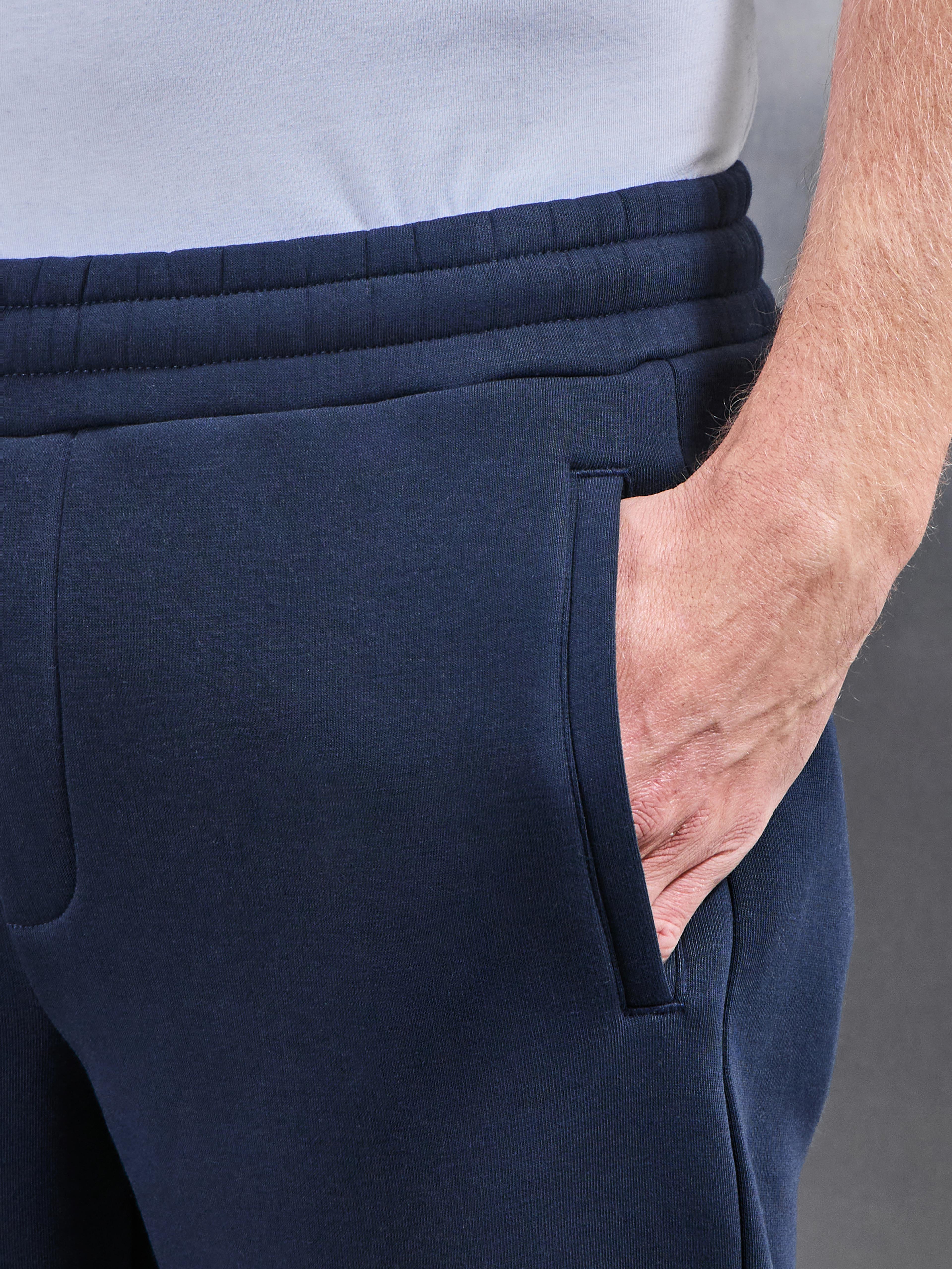 Essential Straight Leg Jogger in Navy