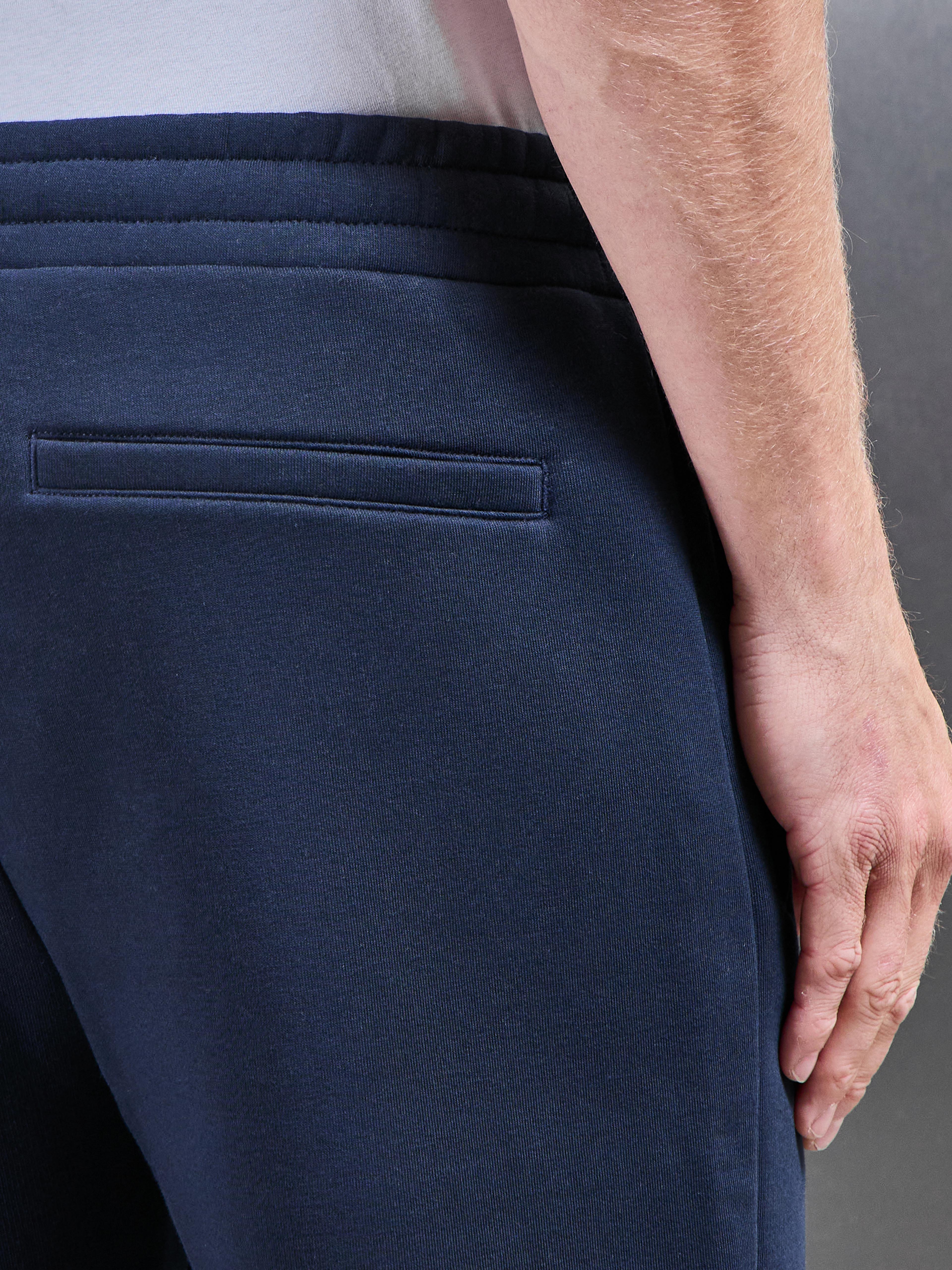 Essential Straight Leg Jogger in Navy