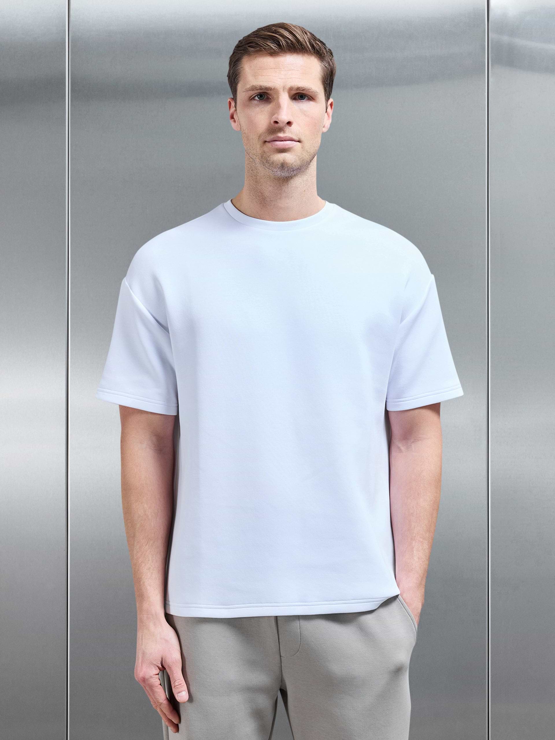 Luxe Relaxed T-Shirt in White