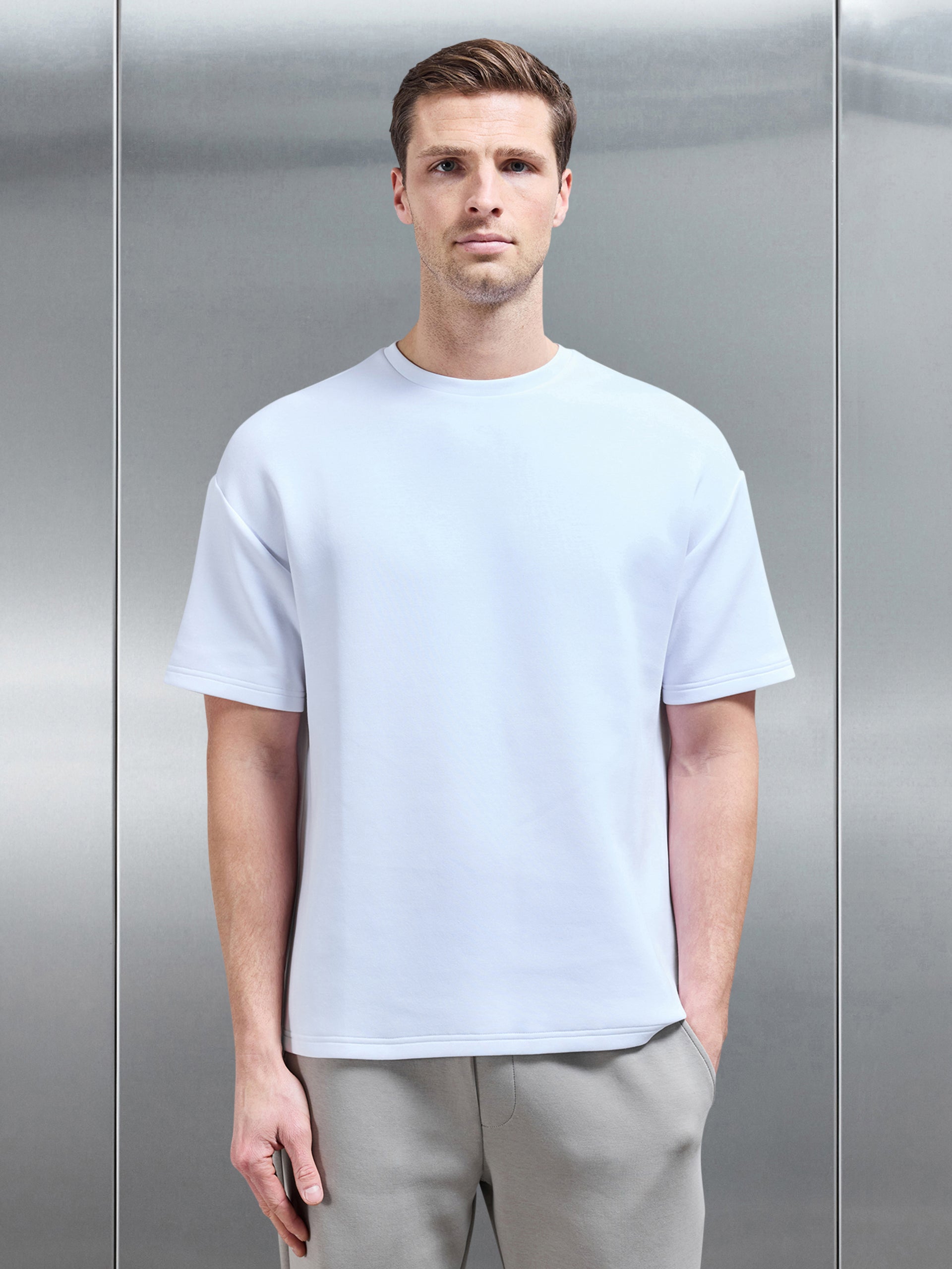 Luxe Relaxed T-Shirt in White
