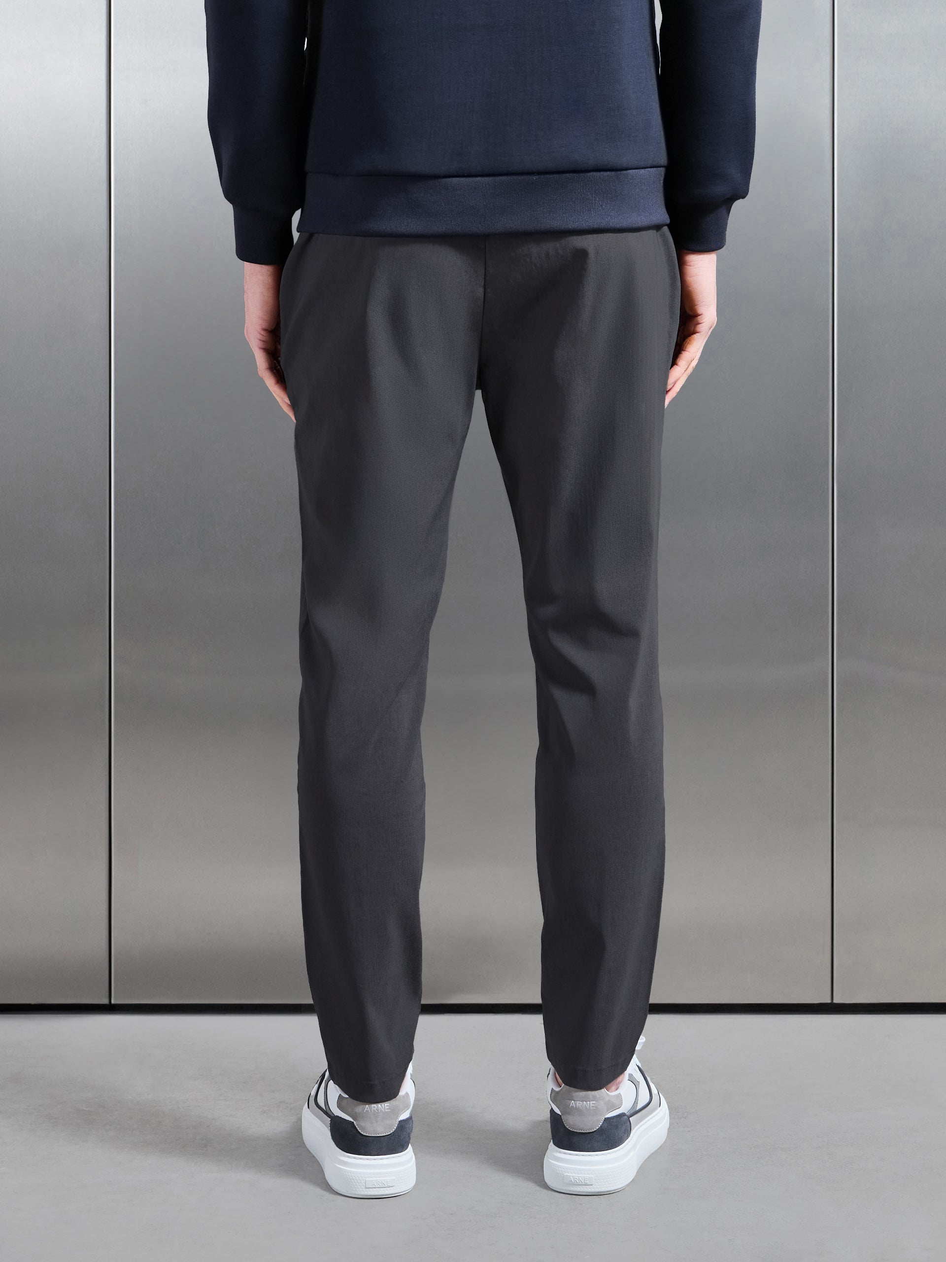 Essential Nylon Trouser in Grey