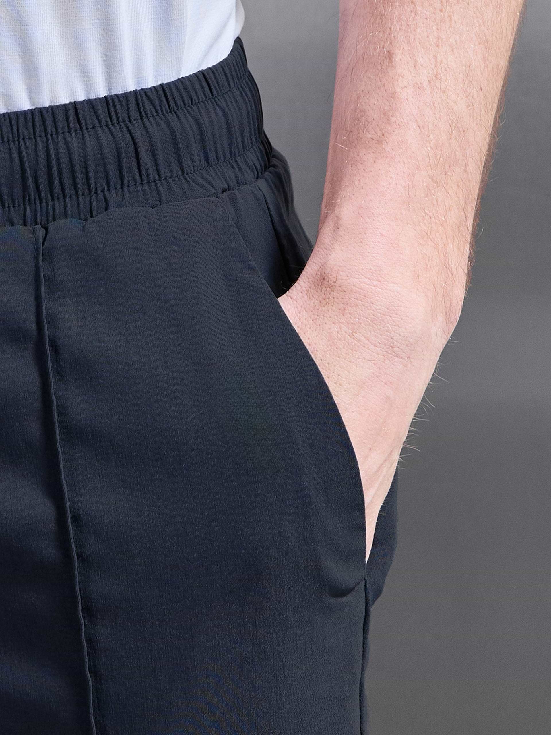 Essential Nylon Trouser in Navy