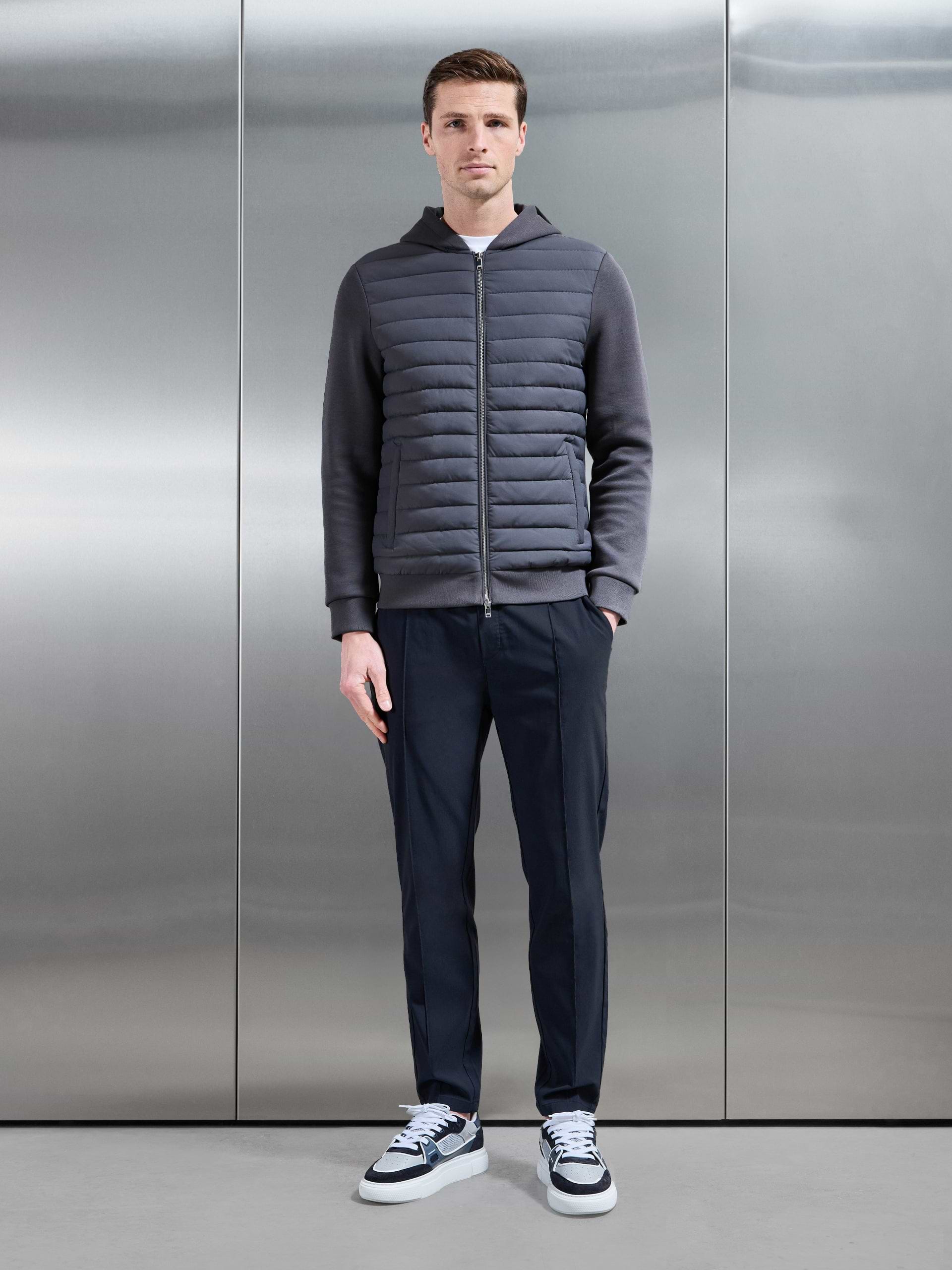 Essential Nylon Trouser in Navy