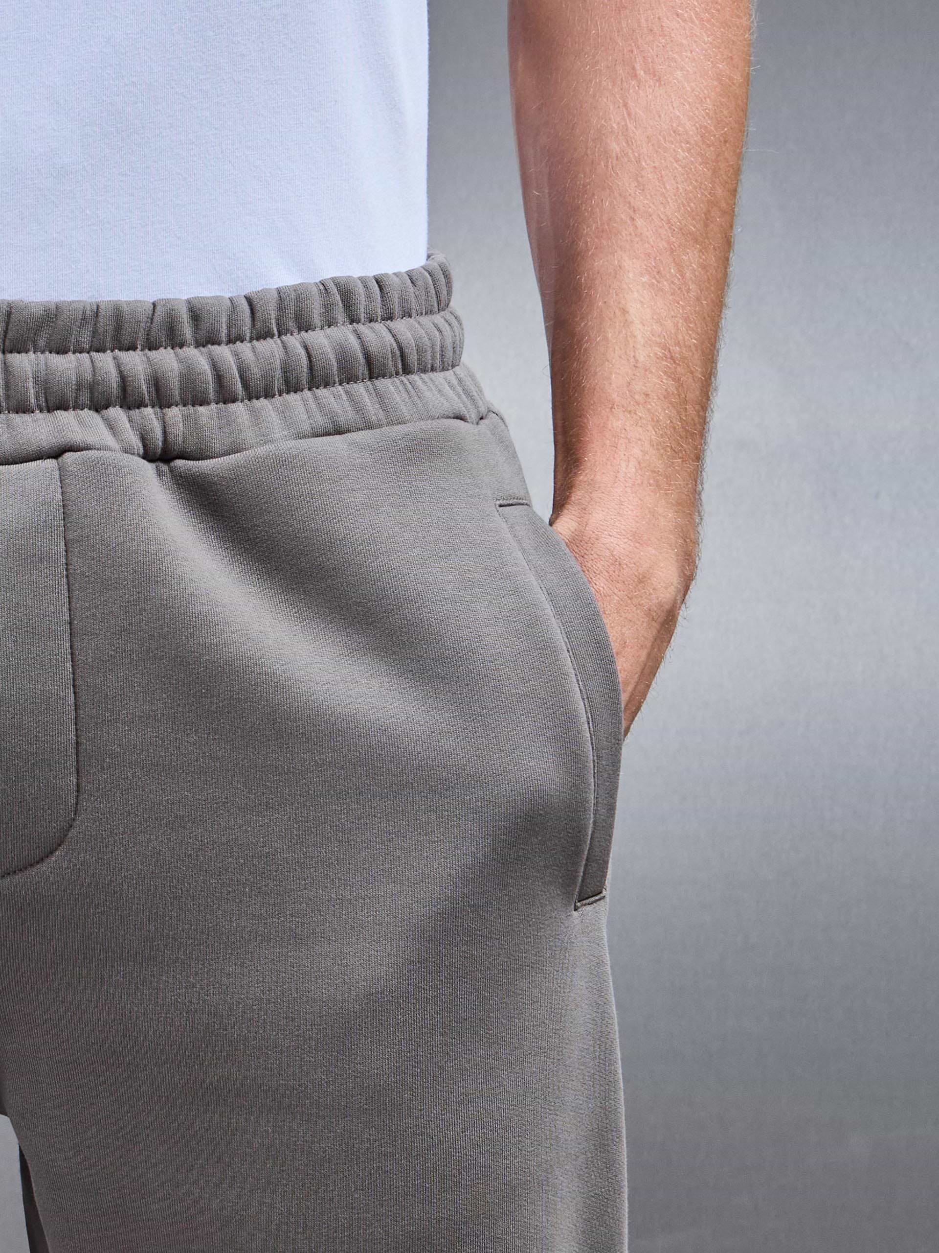 Essential Relaxed Fit Cuffed Jogger in Grey