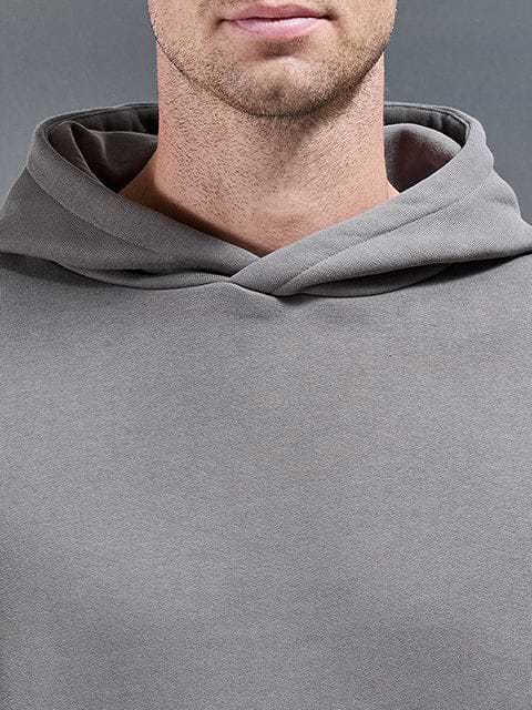 Essential Relaxed Hoodie in Grey