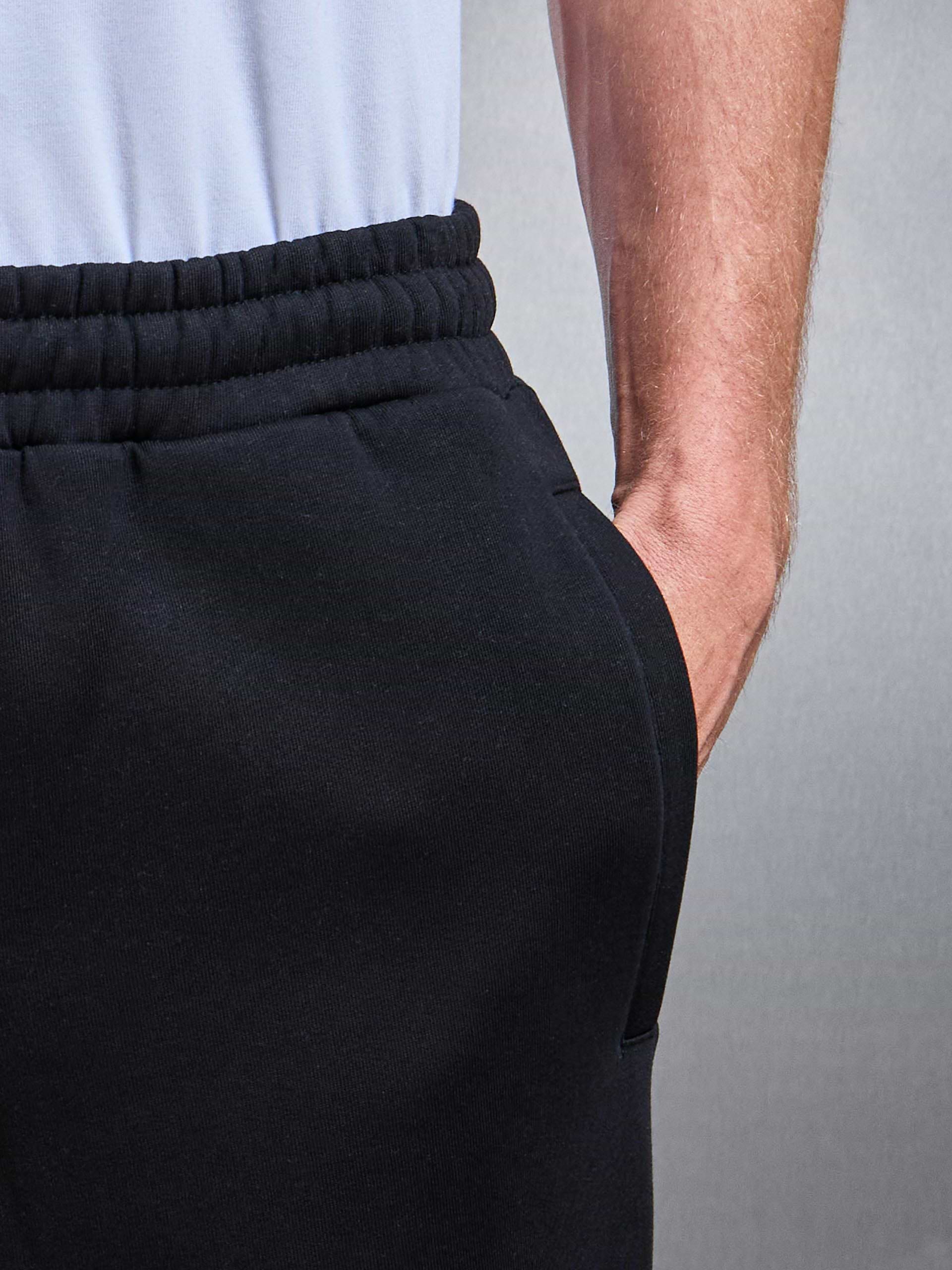 Essential Straight Leg Jogger in Black