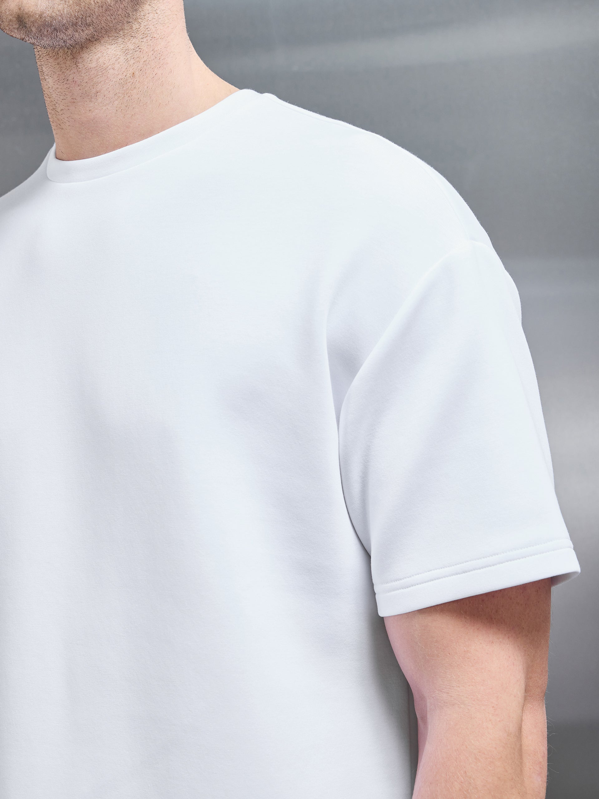 Luxe Relaxed T-Shirt in White