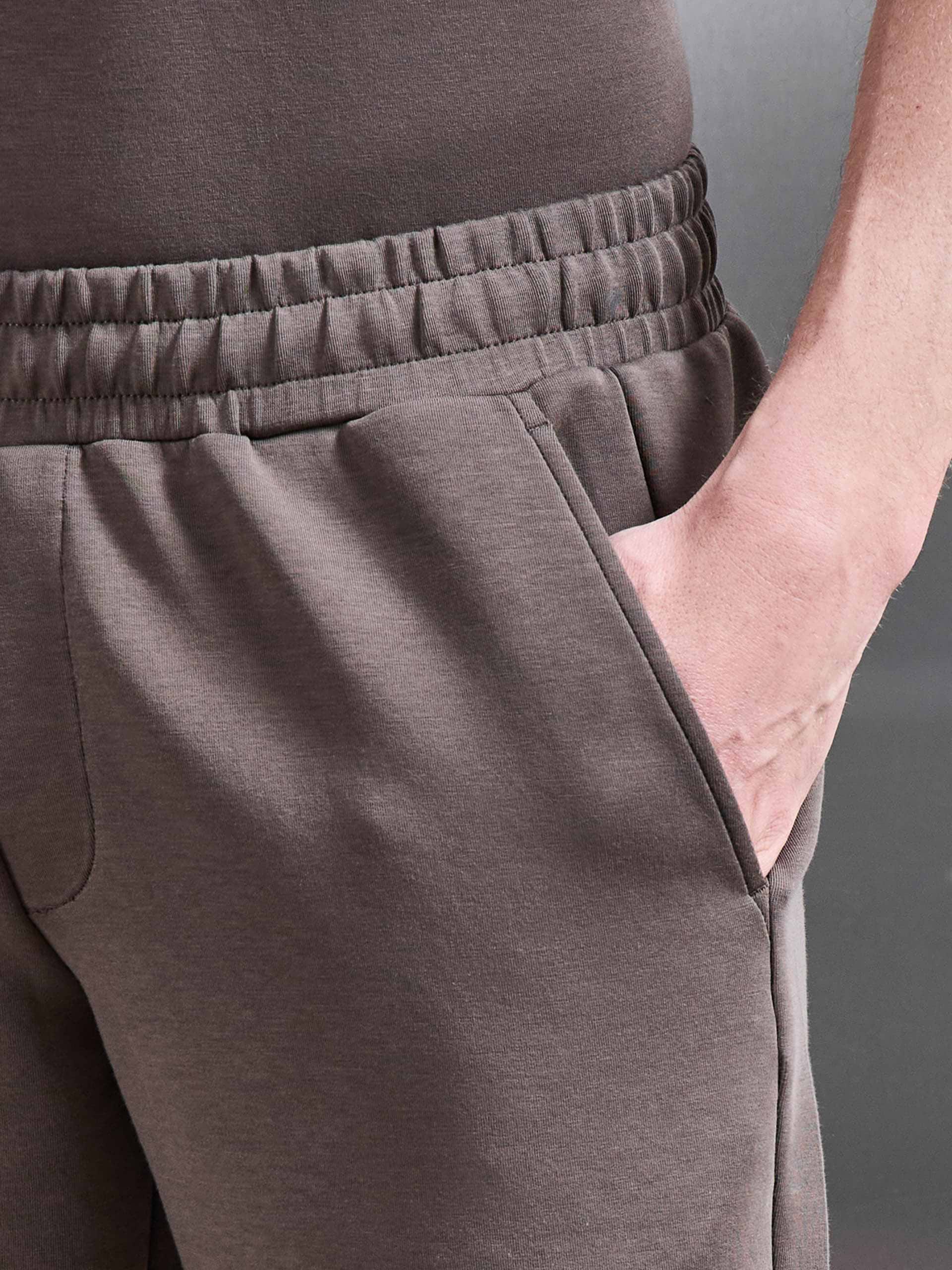 Everyday Luxe Relaxed Short in Brown