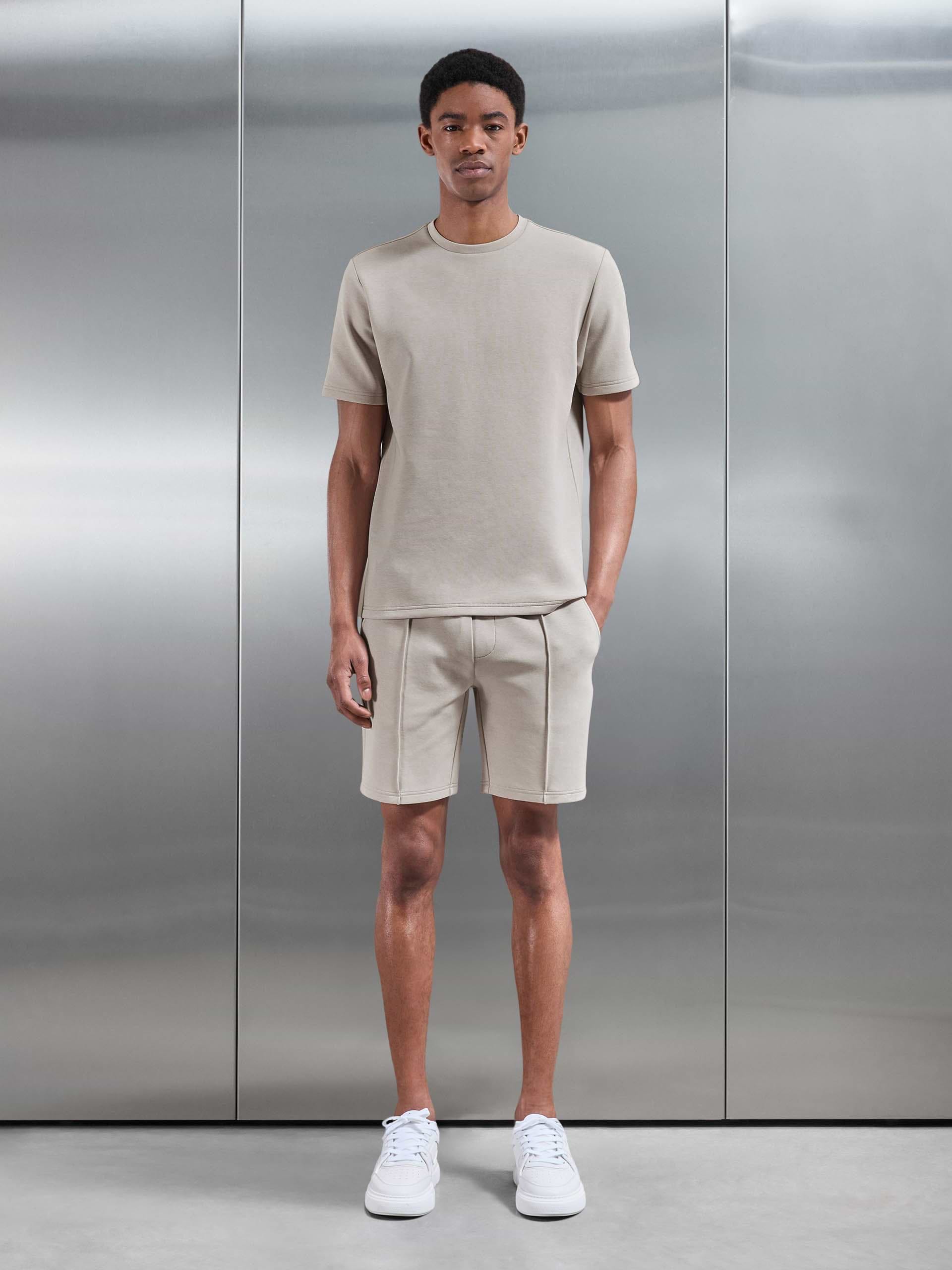 Everyday Luxe Short in Beige