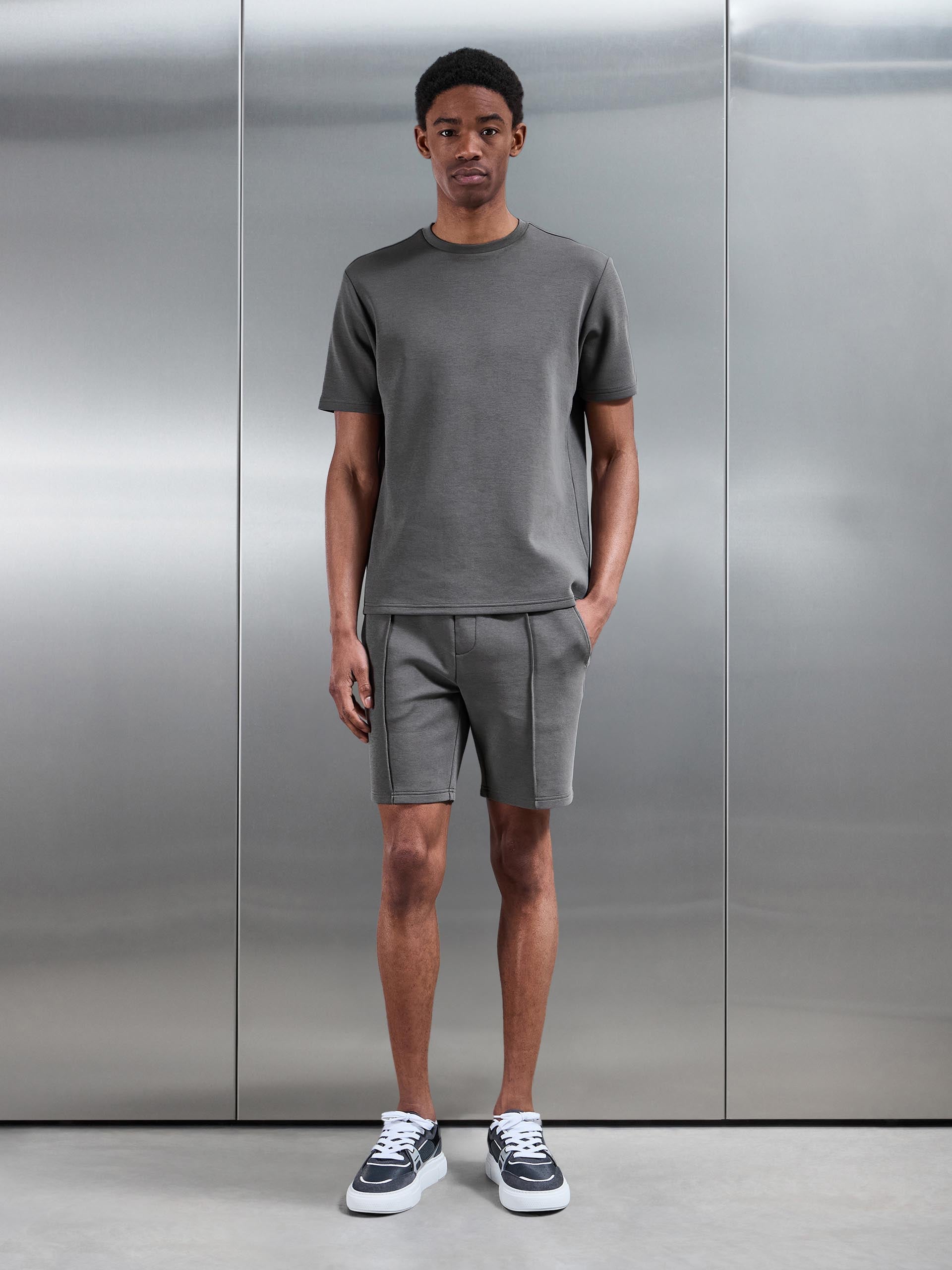 Everyday Luxe Short in Grey