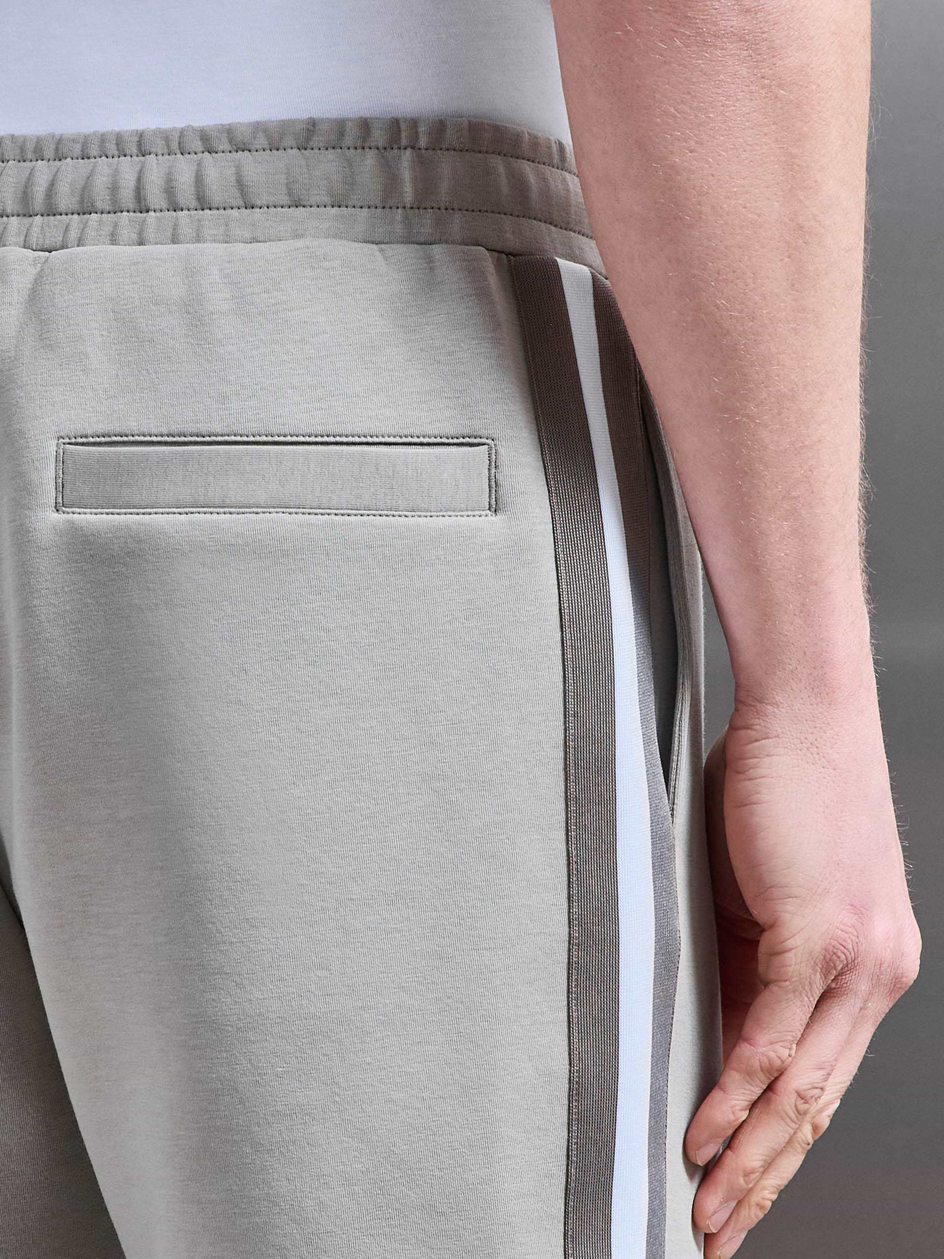 Everyday Luxe Side Stripe Short in Stone