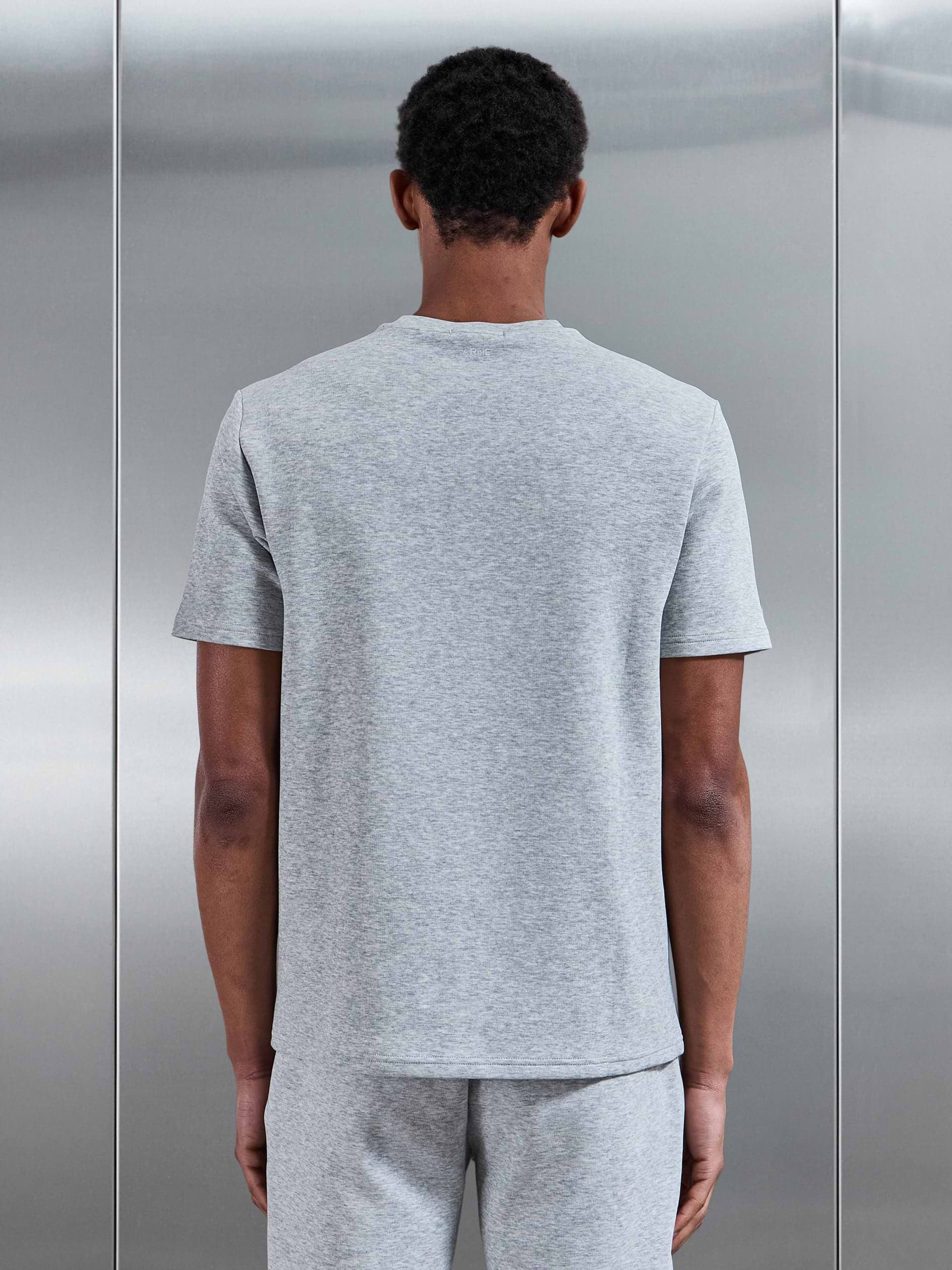 Everyday Luxe T-Shirt in Marl Grey