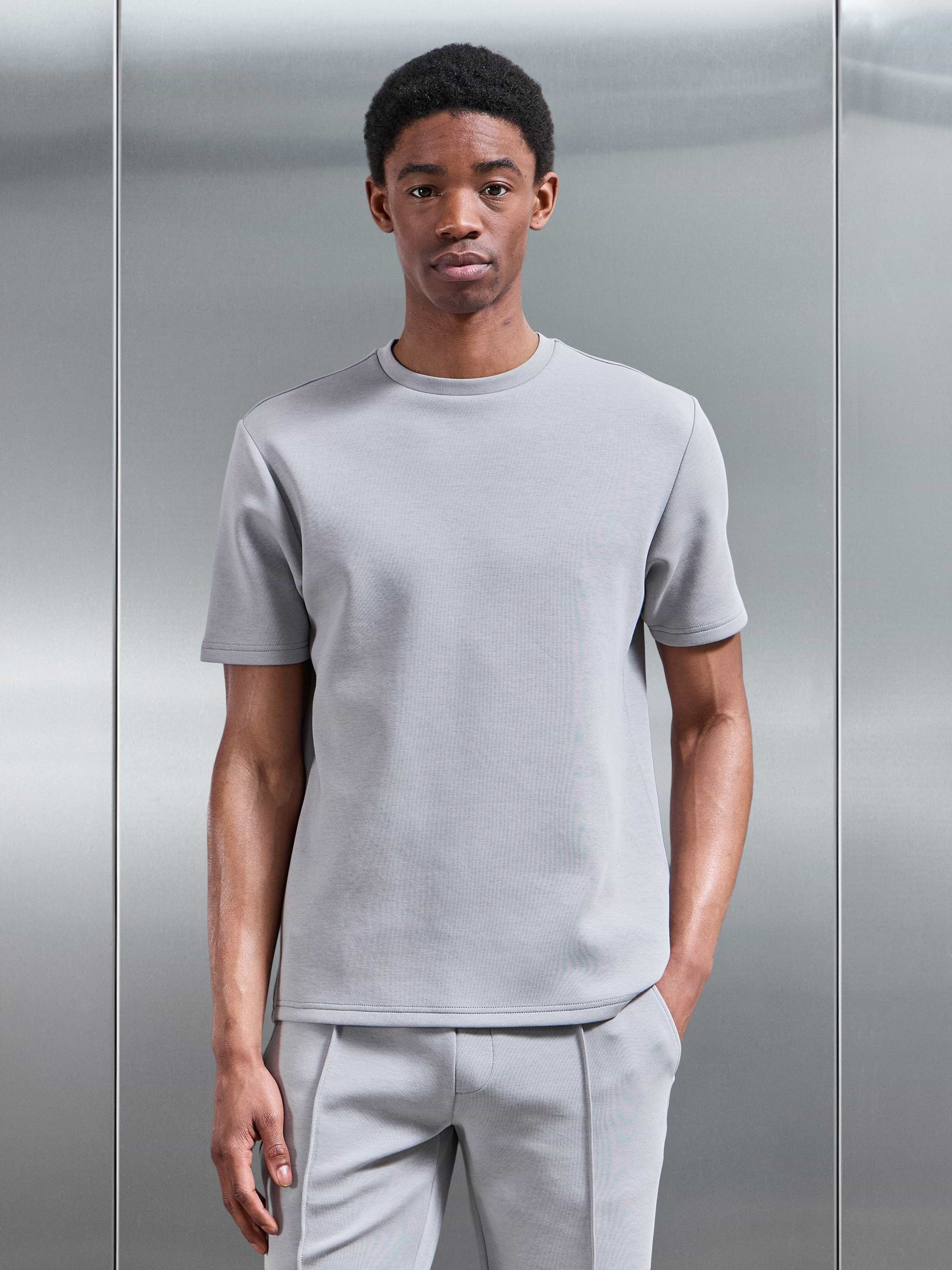 Everyday Luxe T-Shirt in Mid Grey
