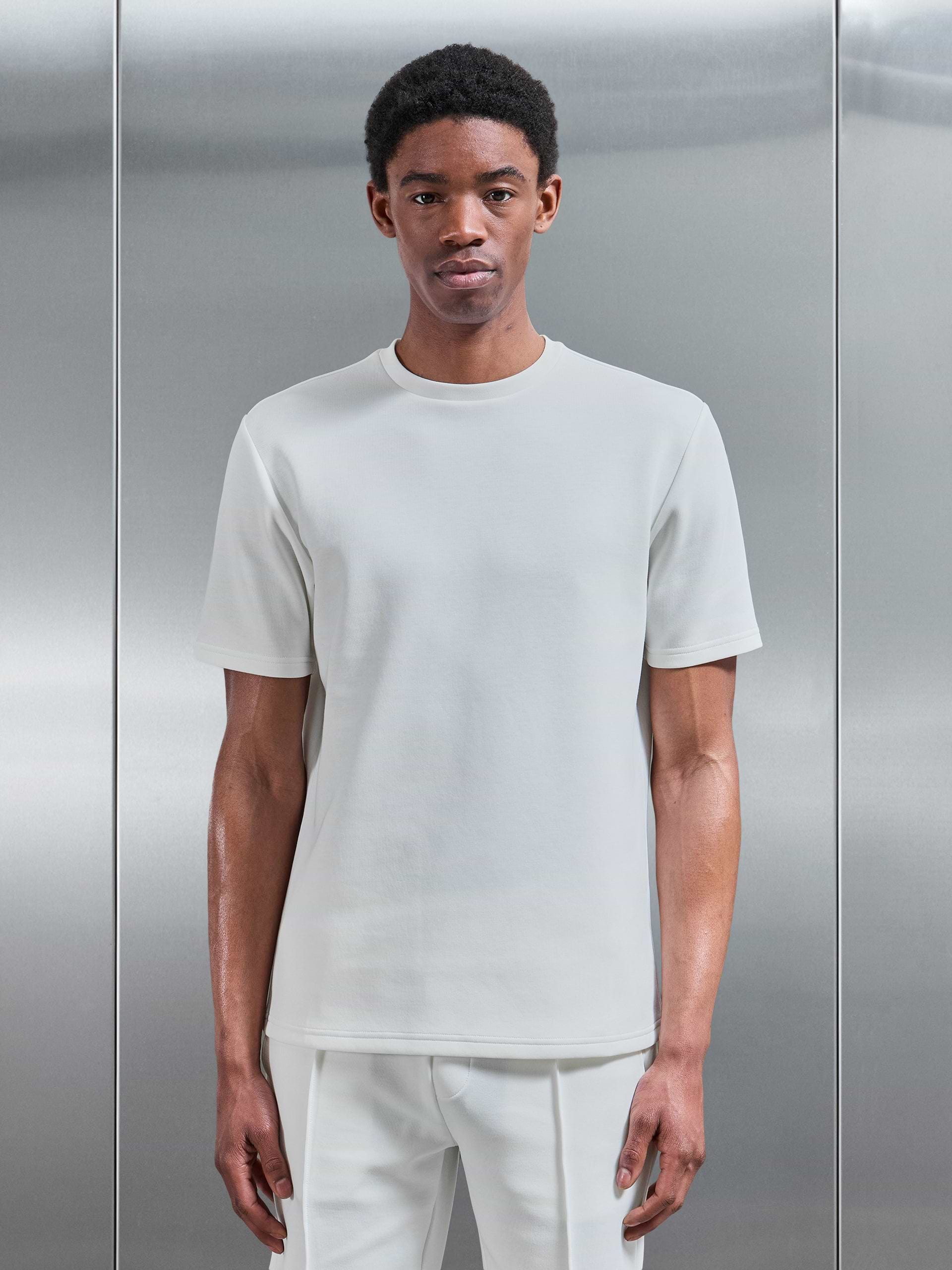 Everyday Luxe T-Shirt in Off White