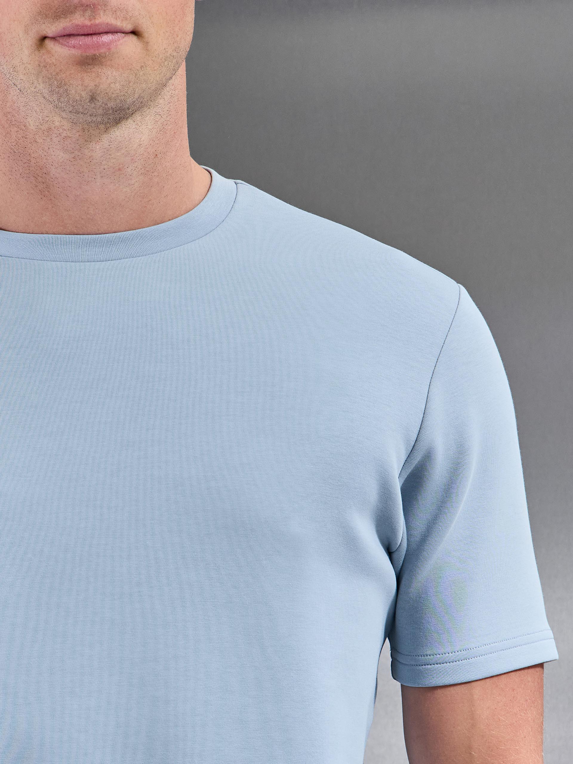 Everyday Luxe T-Shirt in Soft Blue