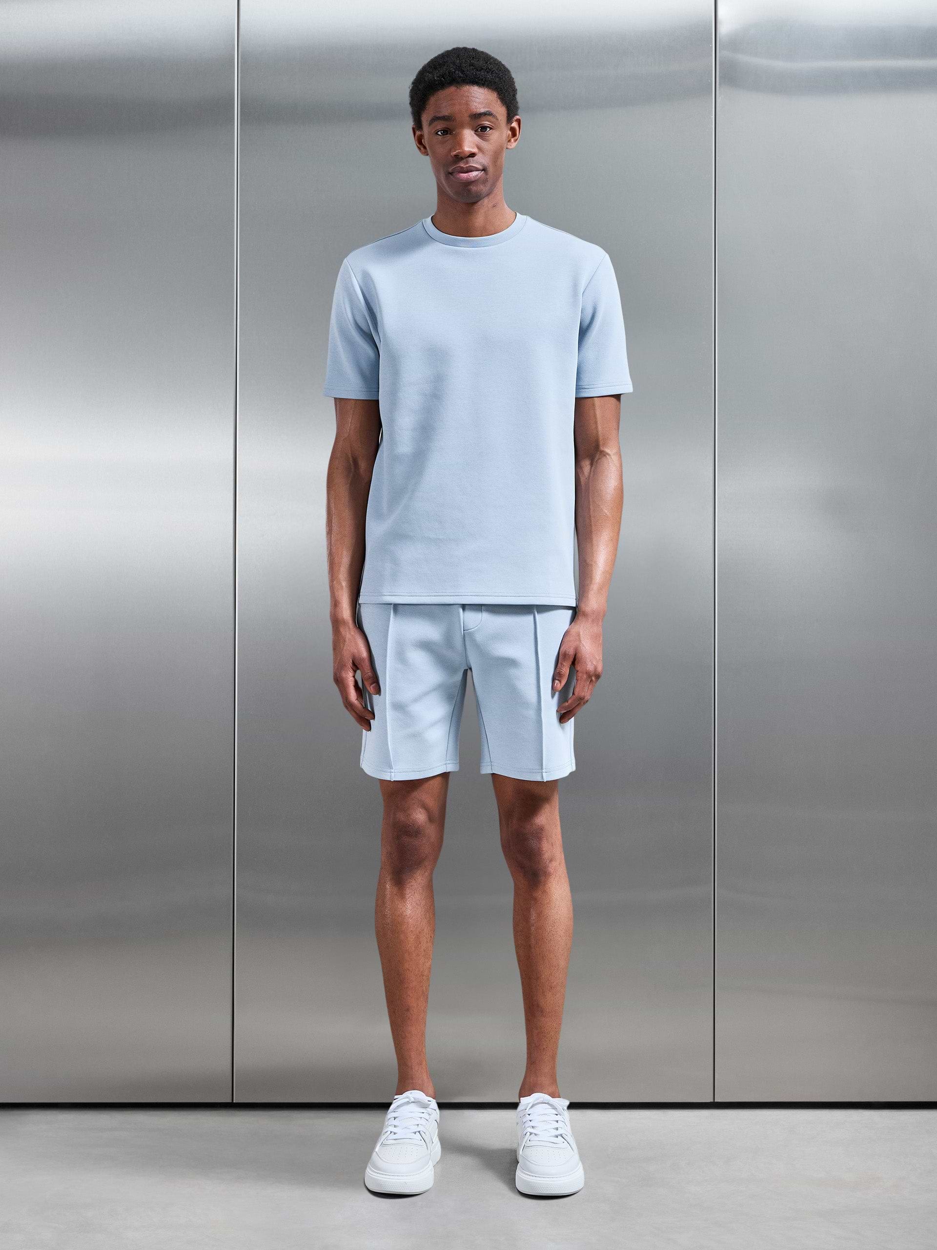 Everyday Luxe T-Shirt in Soft Blue