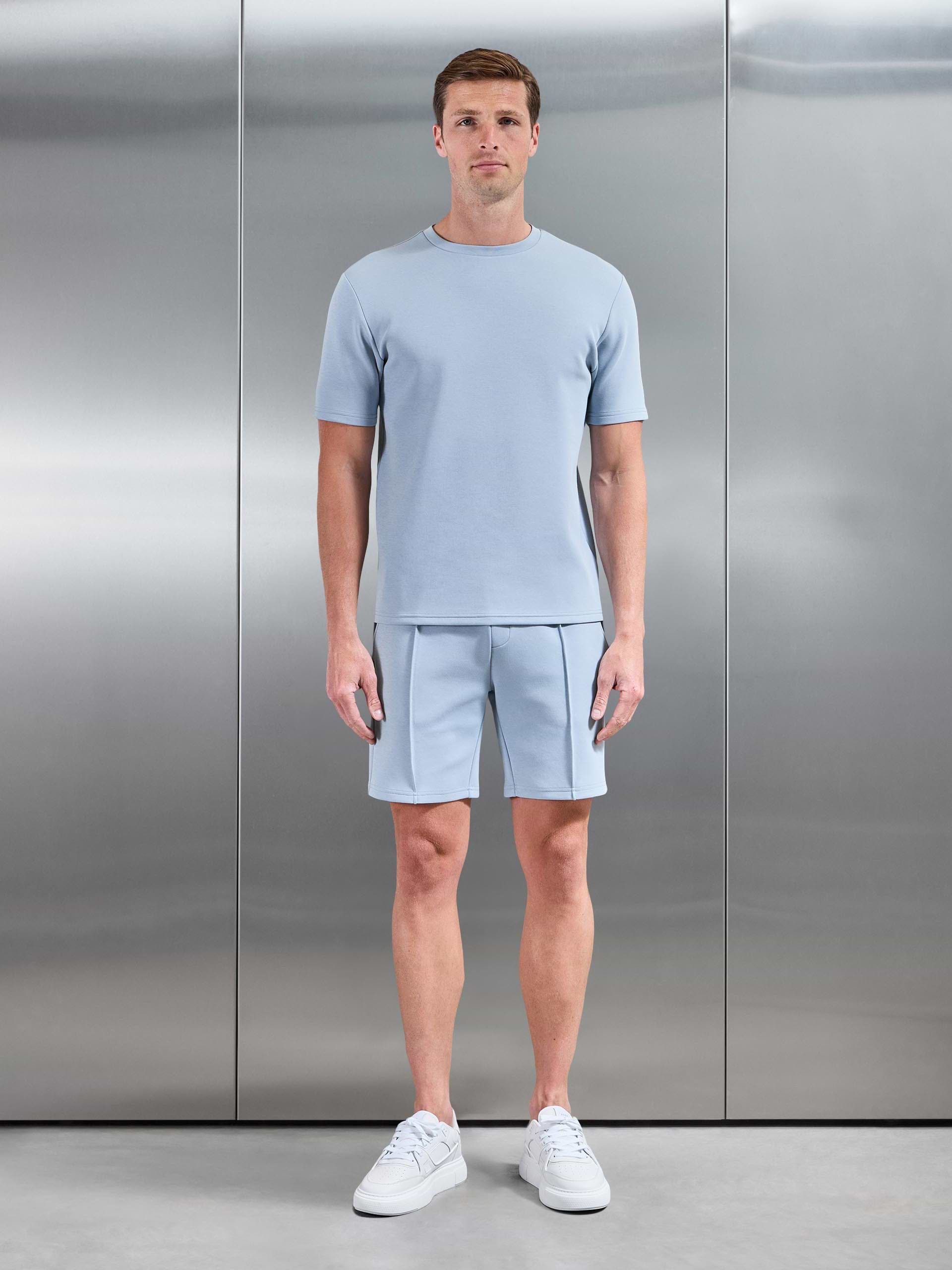 Everyday Luxe T-Shirt in Soft Blue