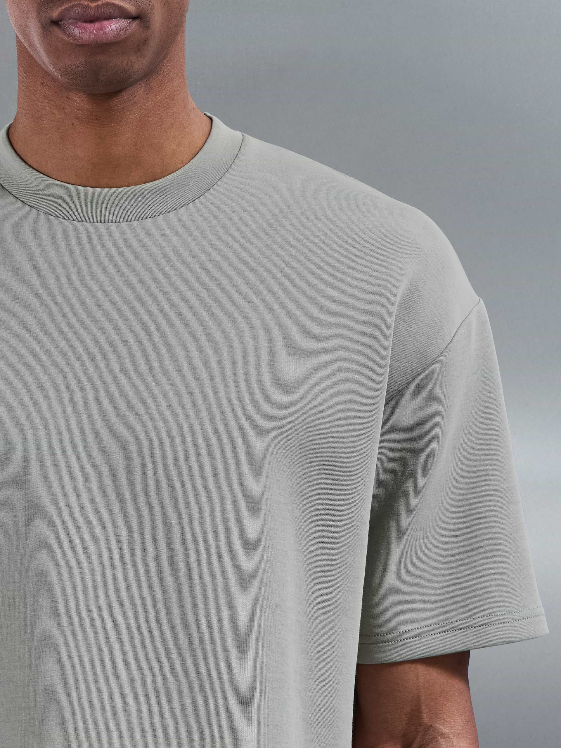 Everyday Luxe Relaxed T-Shirt in Stone