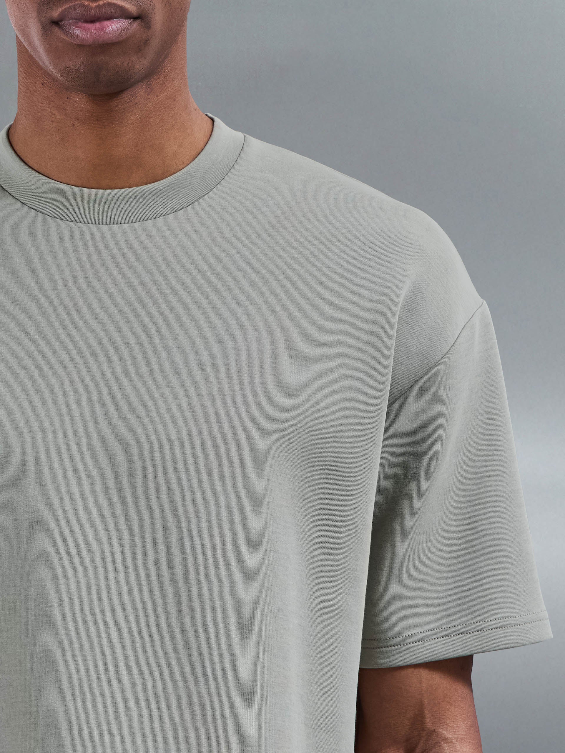 Everyday Luxe Relaxed T-Shirt in Stone