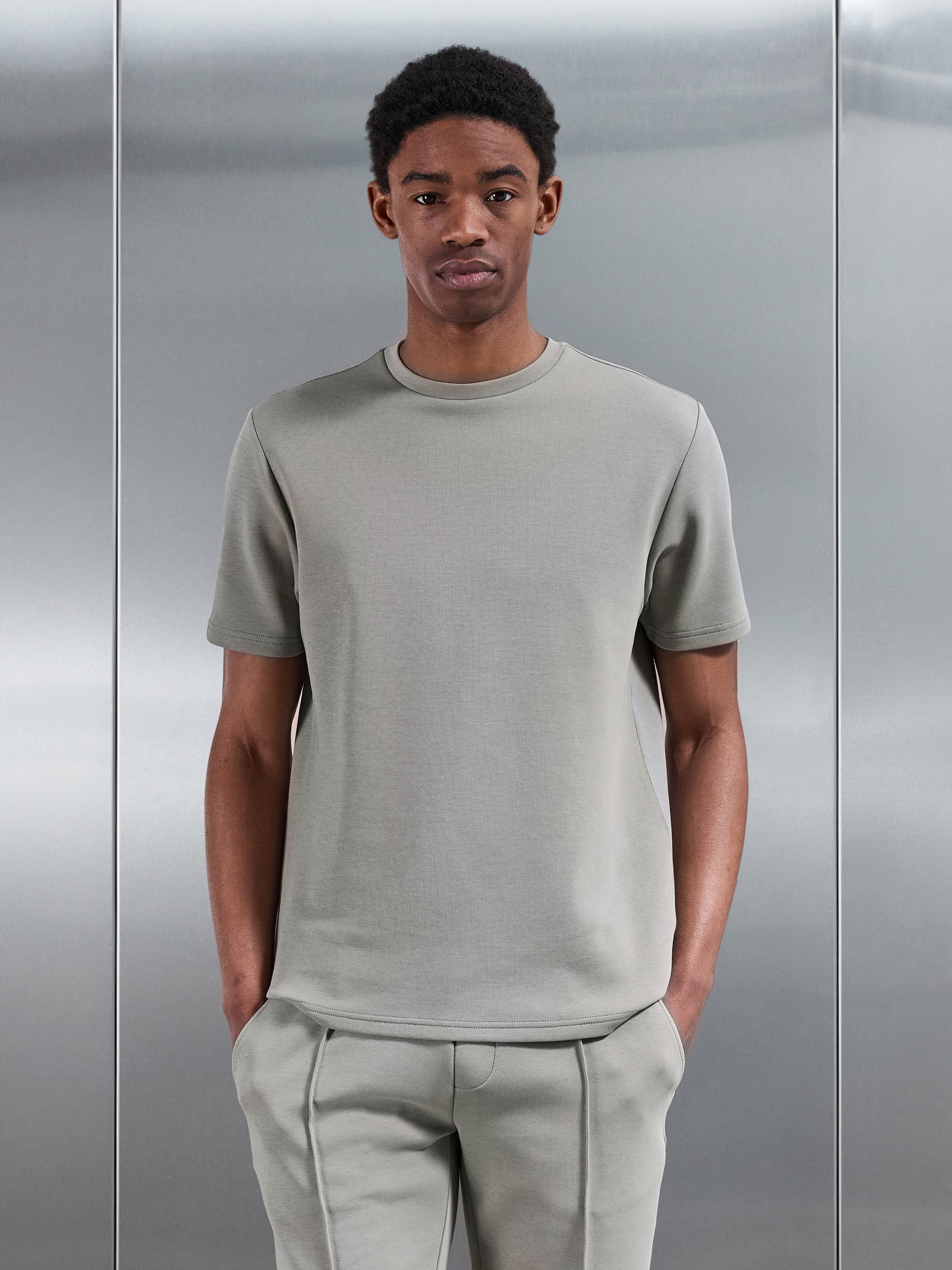 Everyday Luxe T-Shirt in Stone