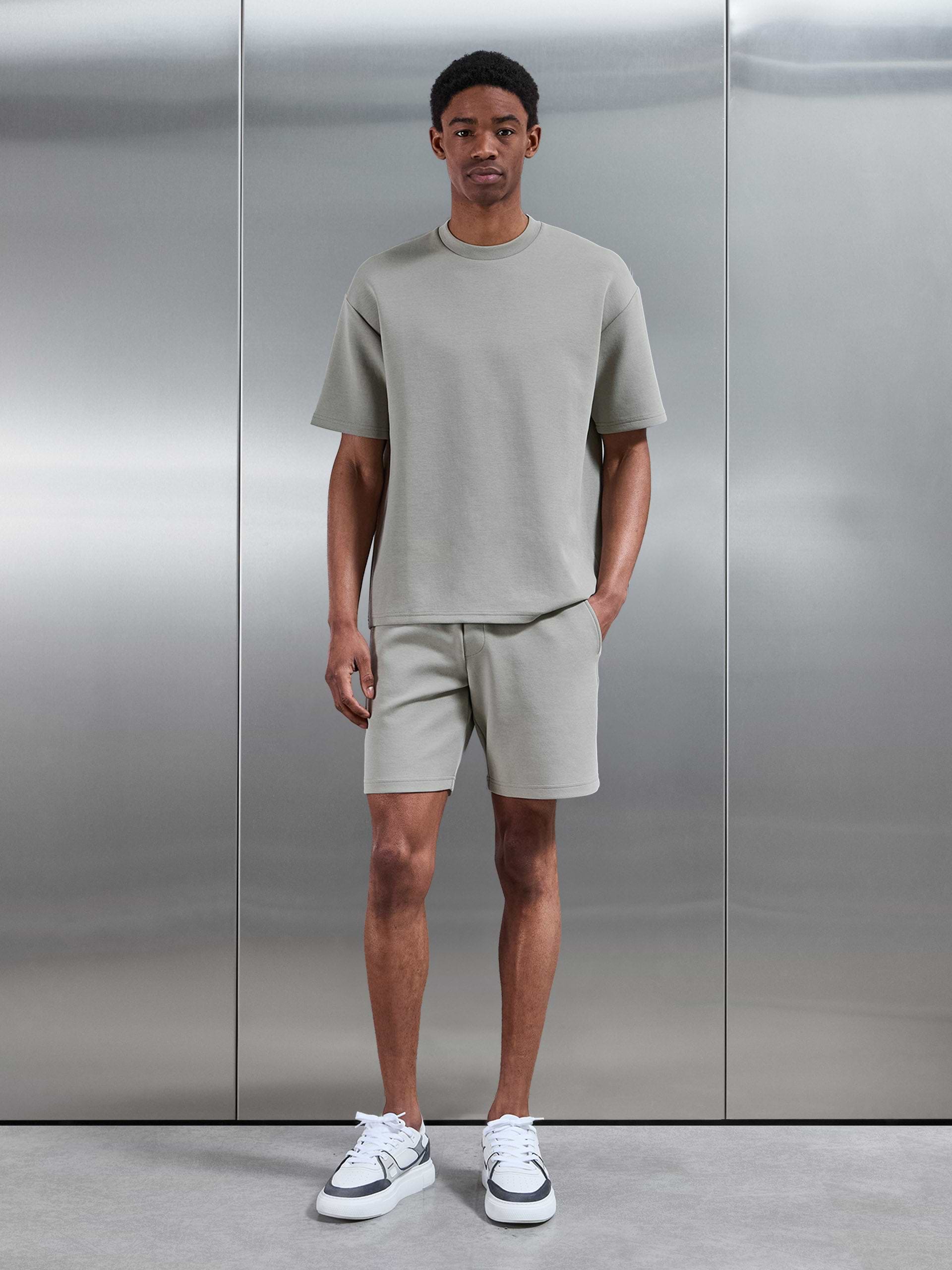 Everyday Luxe Relaxed T-Shirt in Stone