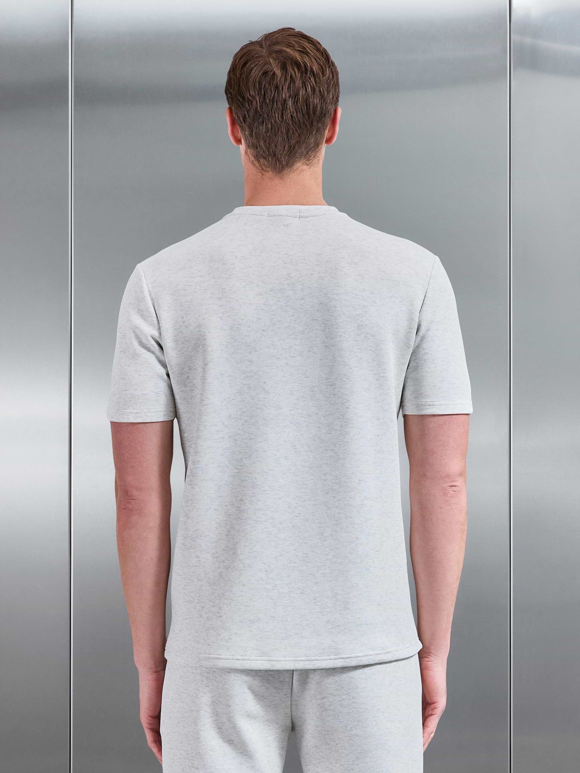 Everyday Luxe T-Shirt in White Marl