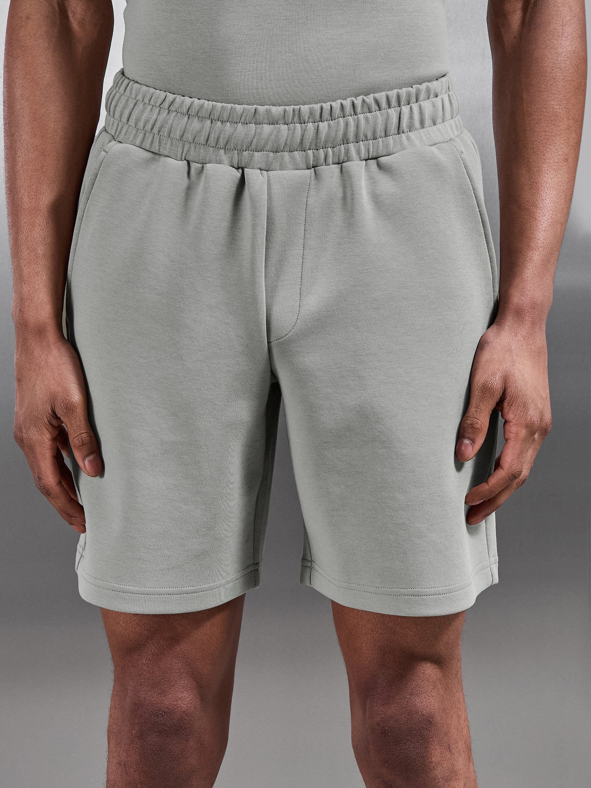 Everyday Luxe Relaxed Short in Stone