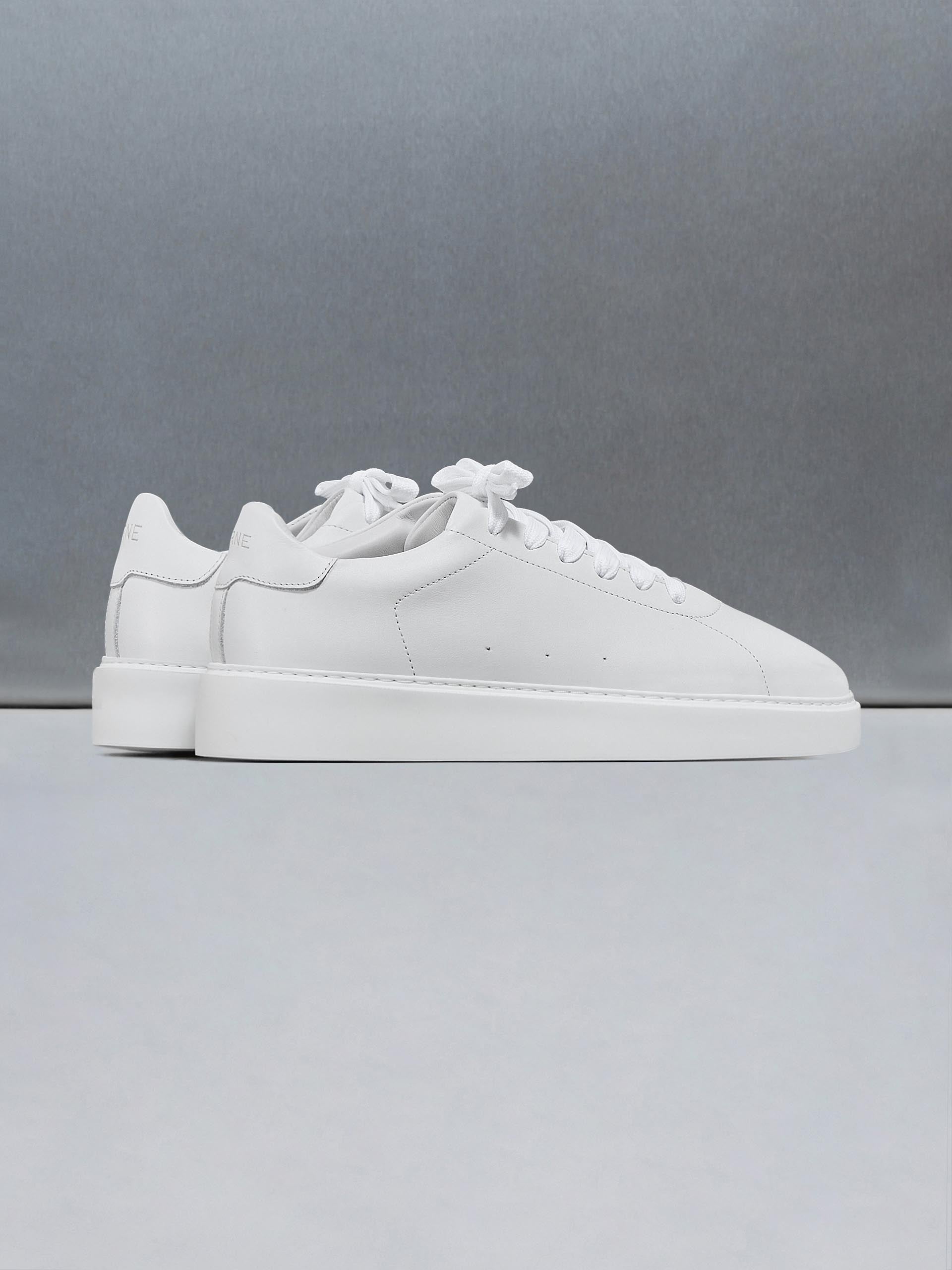 Everyday Leather Trainer in White