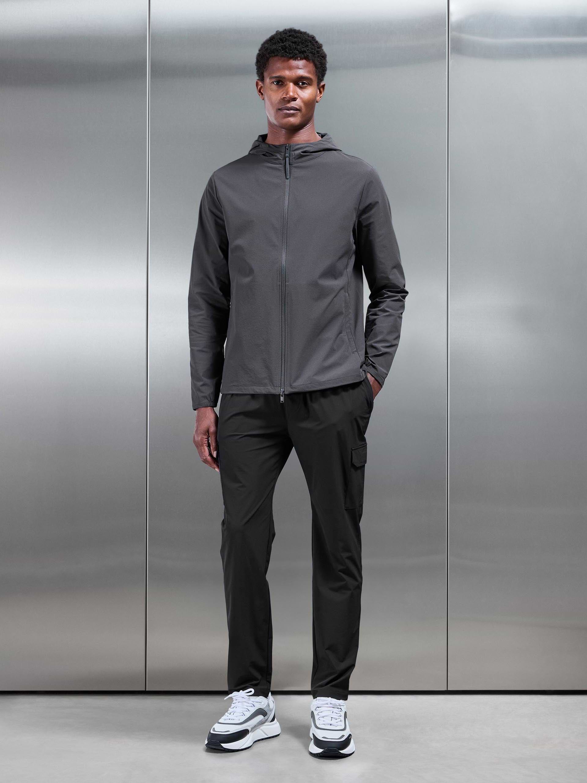 Flat Pocket Cargo Pant in Black
