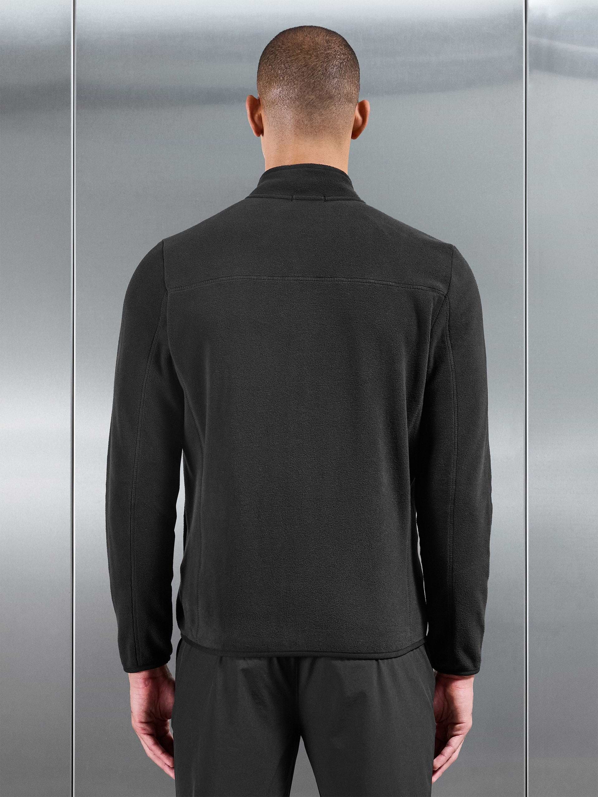 Fleece Jacket in Black