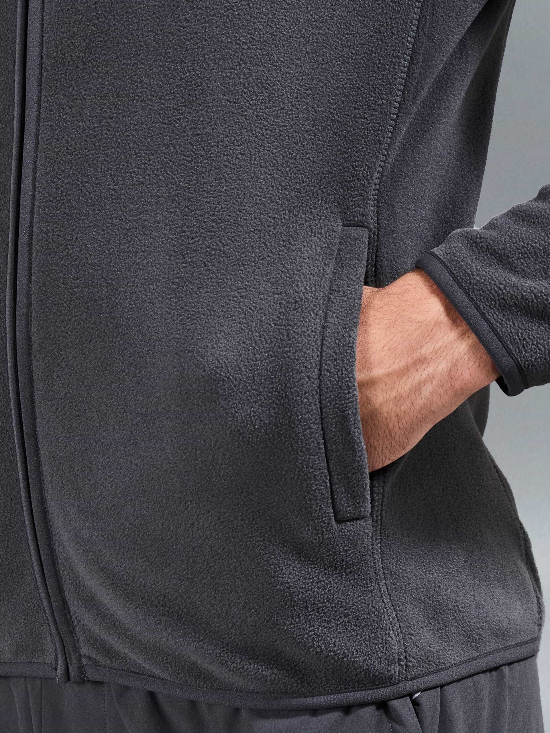 Fleece Jacket in Grey