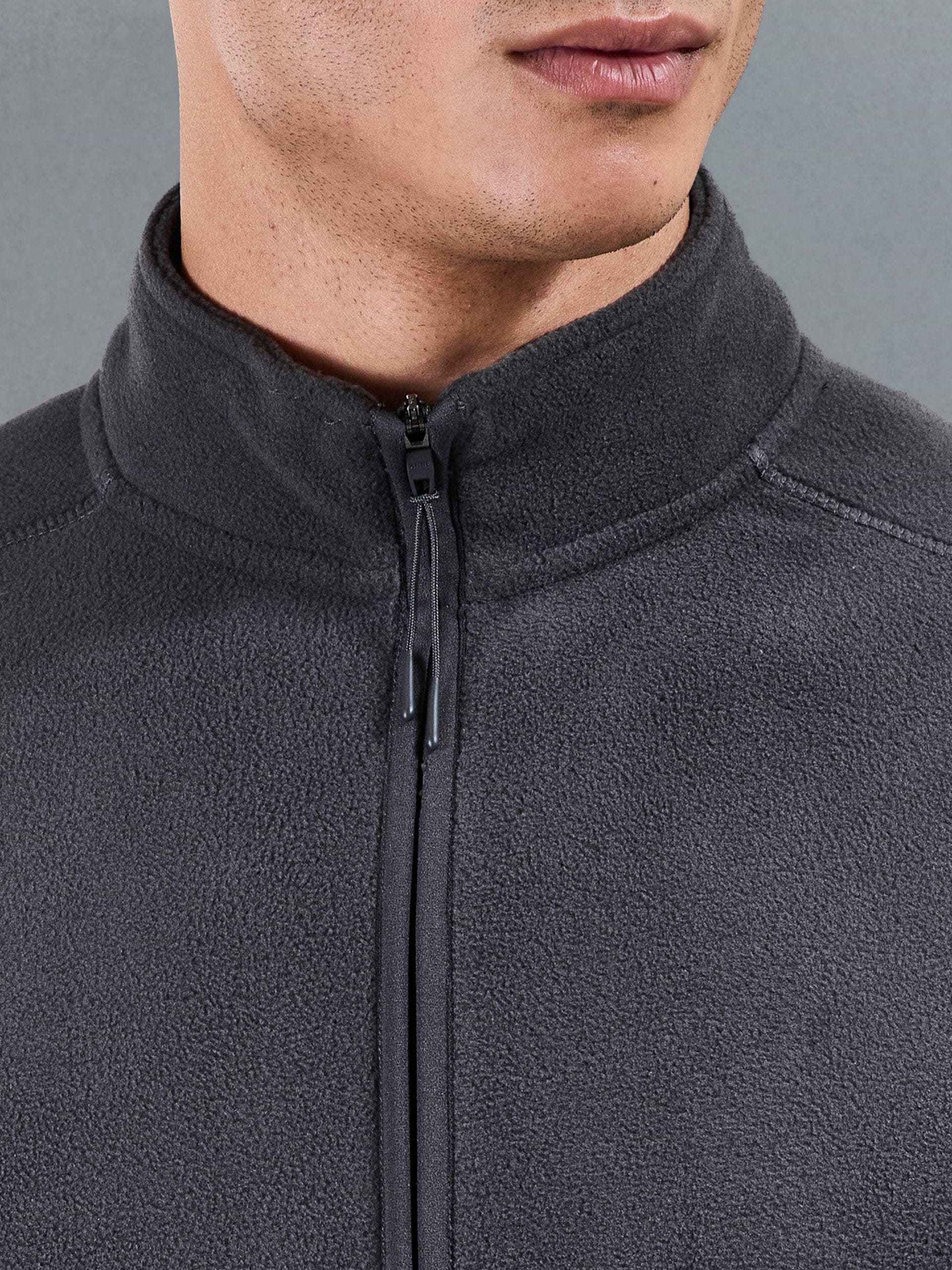 Fleece Jacket in Grey