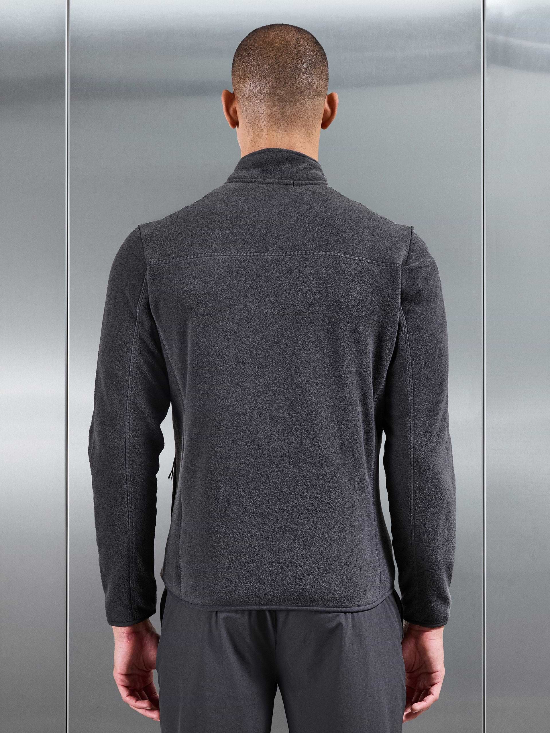 Fleece Jacket in Grey