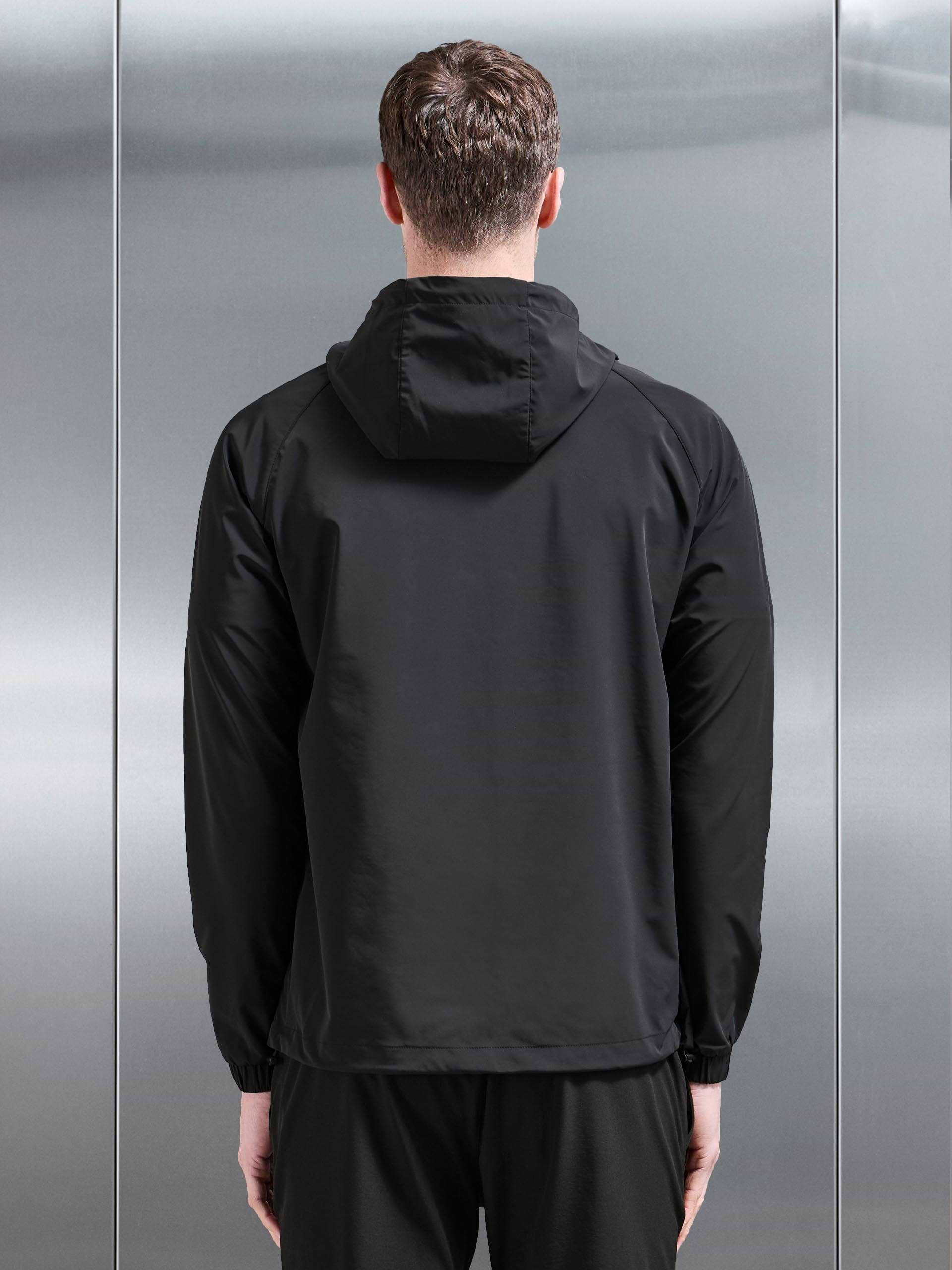 Flex Shell Windbreaker in Black