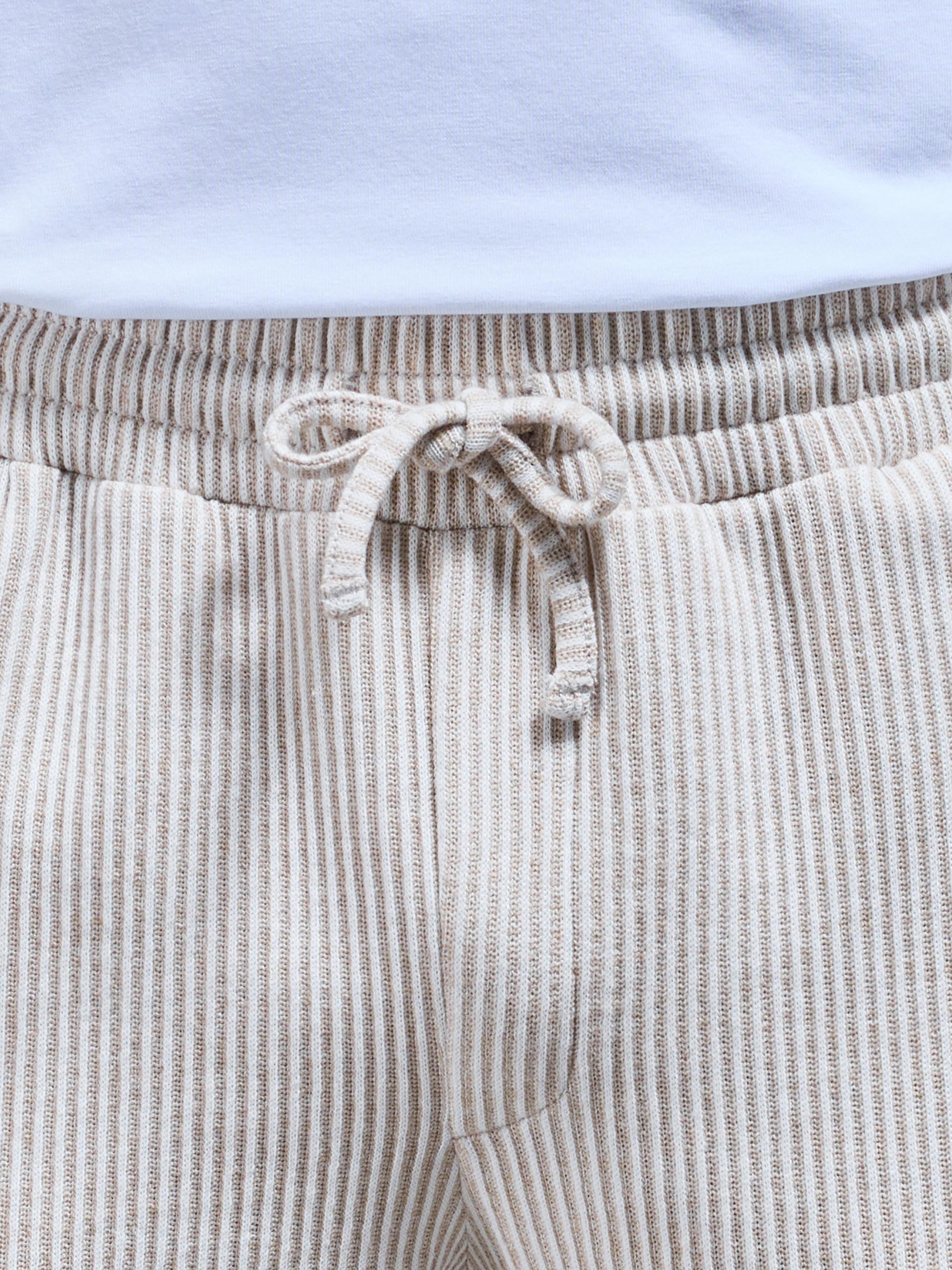 Forde Stripe Short in Stone